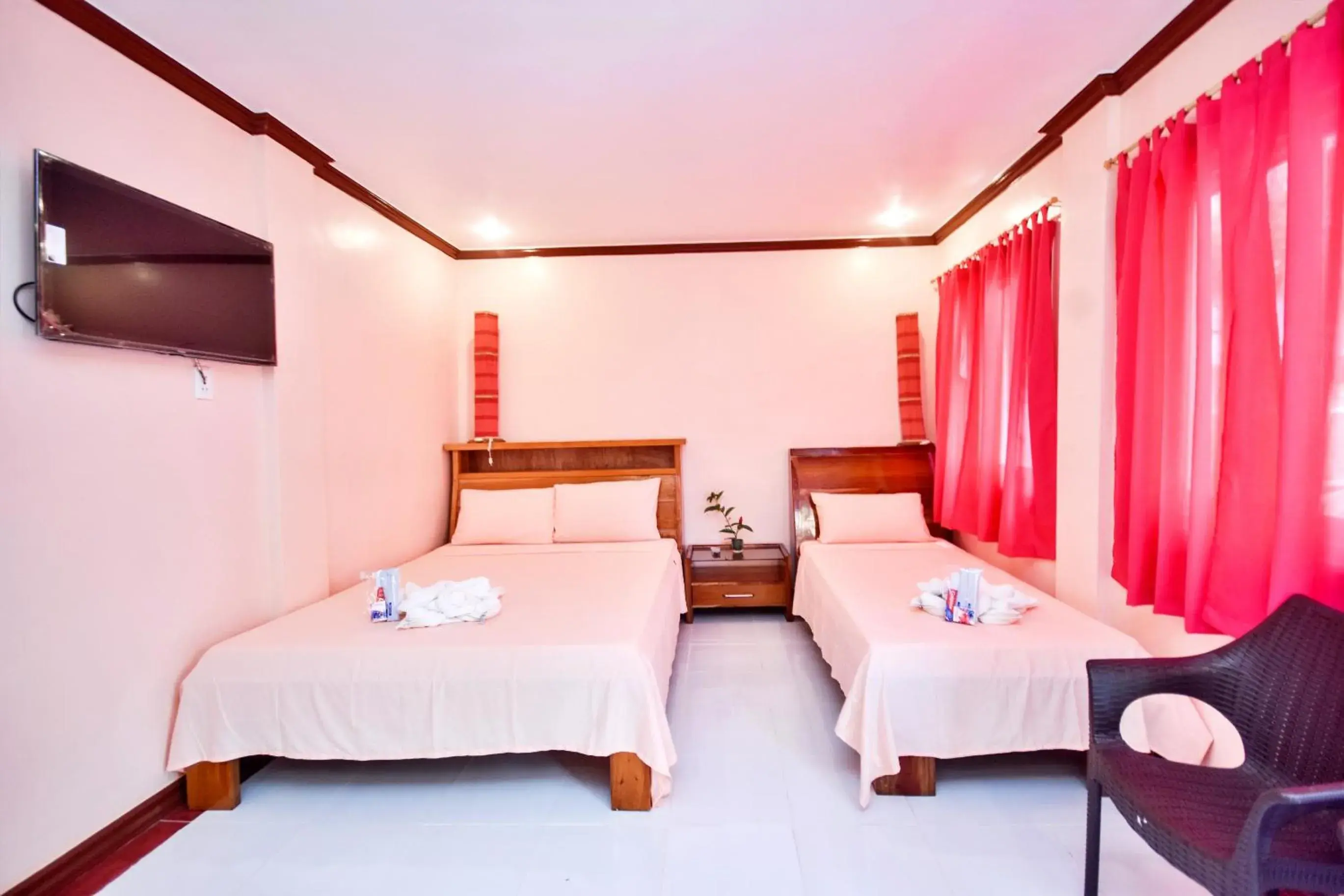 Bed in Nigi Nigi Too Beach Resort Bed in Nigi Nigi Too Beach Resort