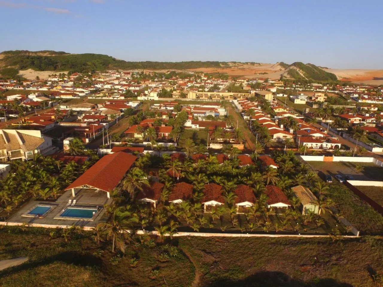 Bird's eye view in Pousada Cabanas de Búzios