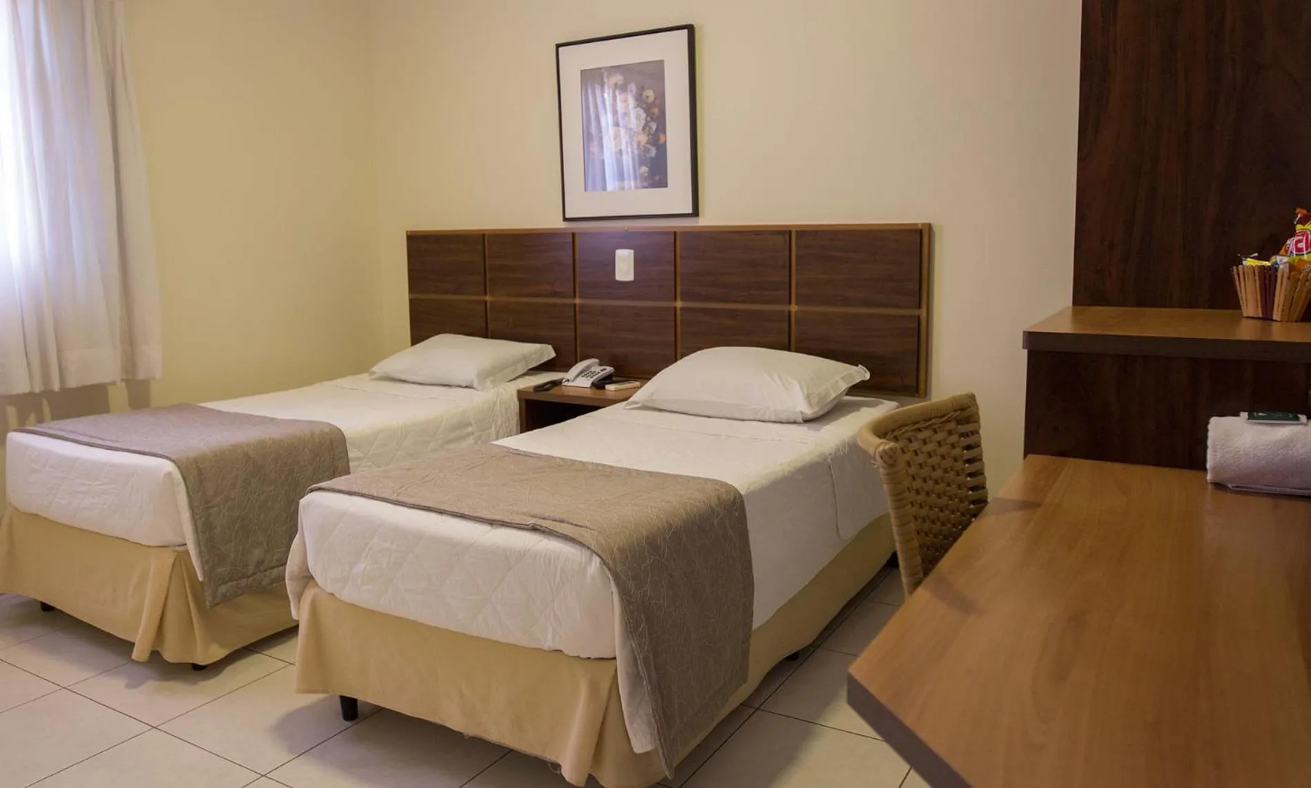 Bed in Hotel Valencia