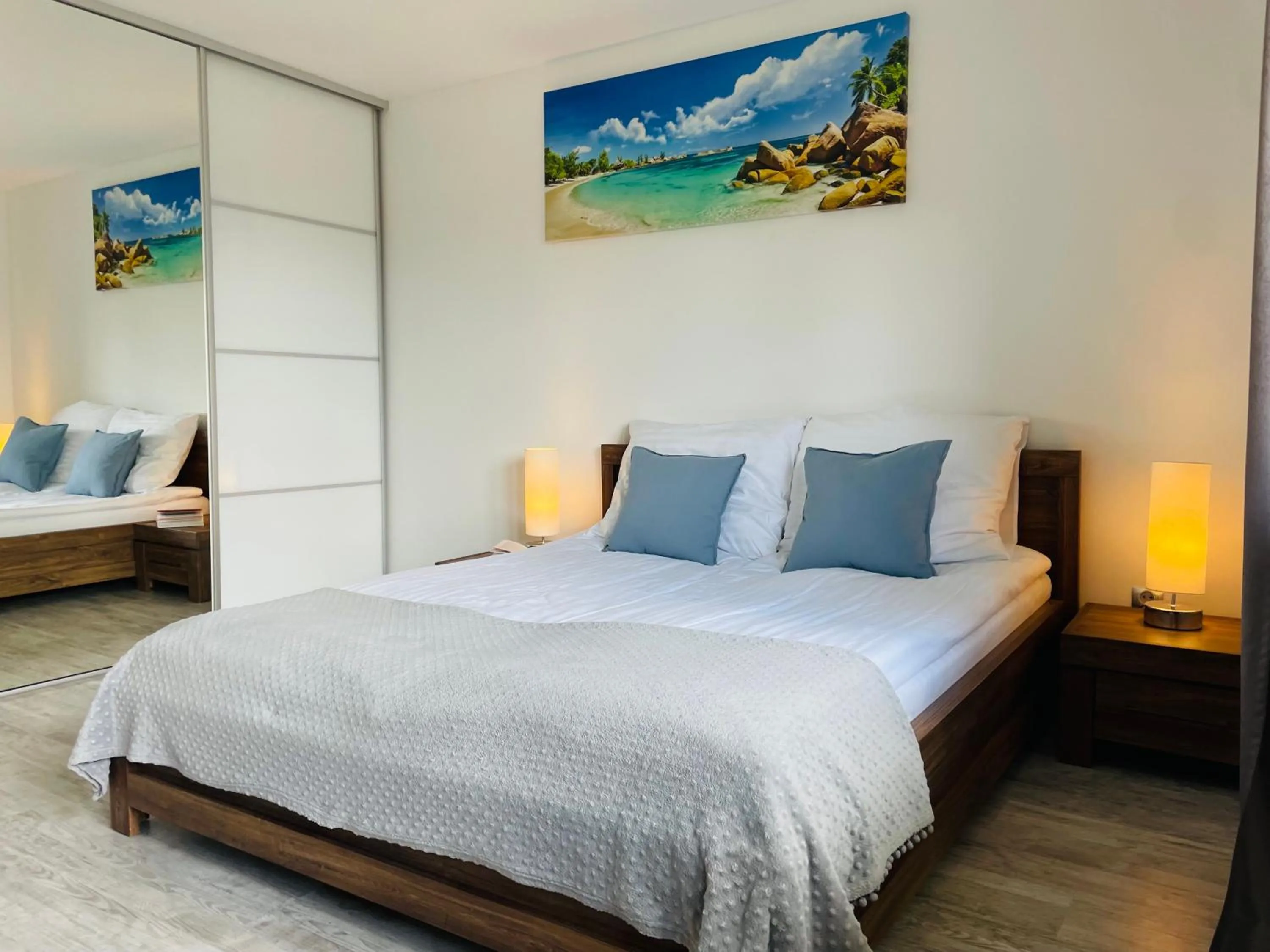 Bed in Pokoje Gościnne u Hanki