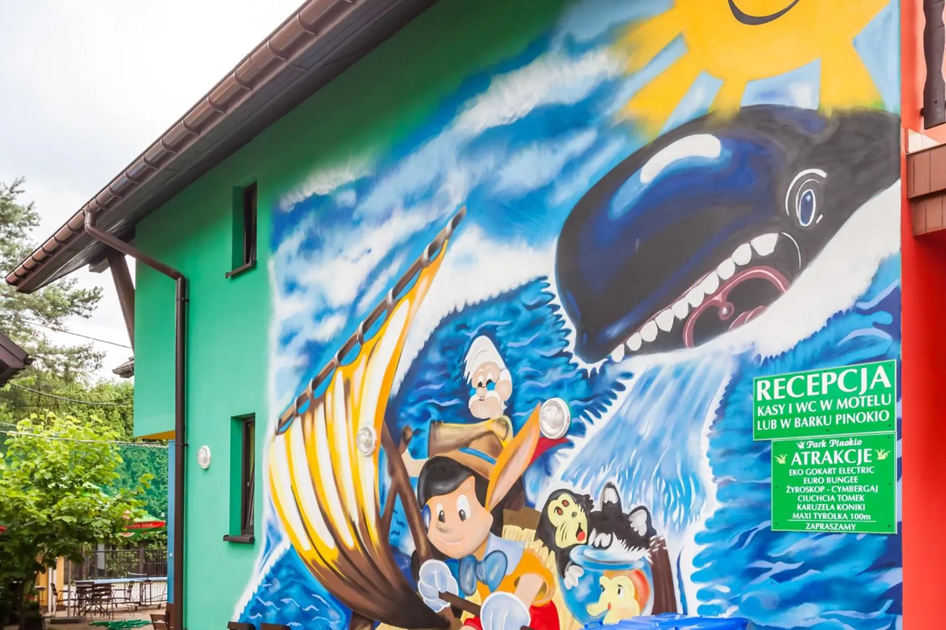 Area and facilities in Eko Hotel Na Wierzynka & Park Pinokia