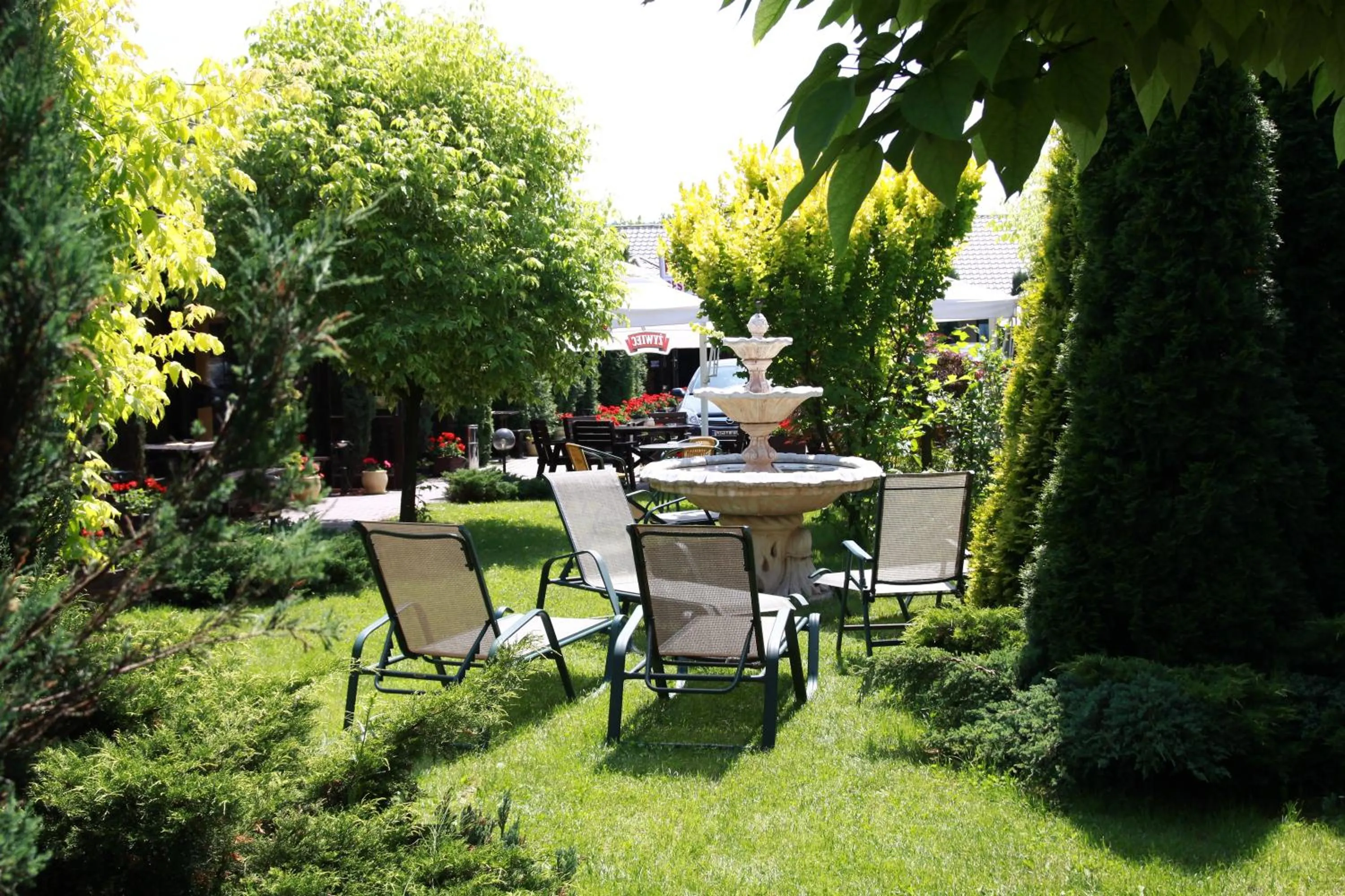 Garden in Eko Hotel Na Wierzynka & Park Pinokia