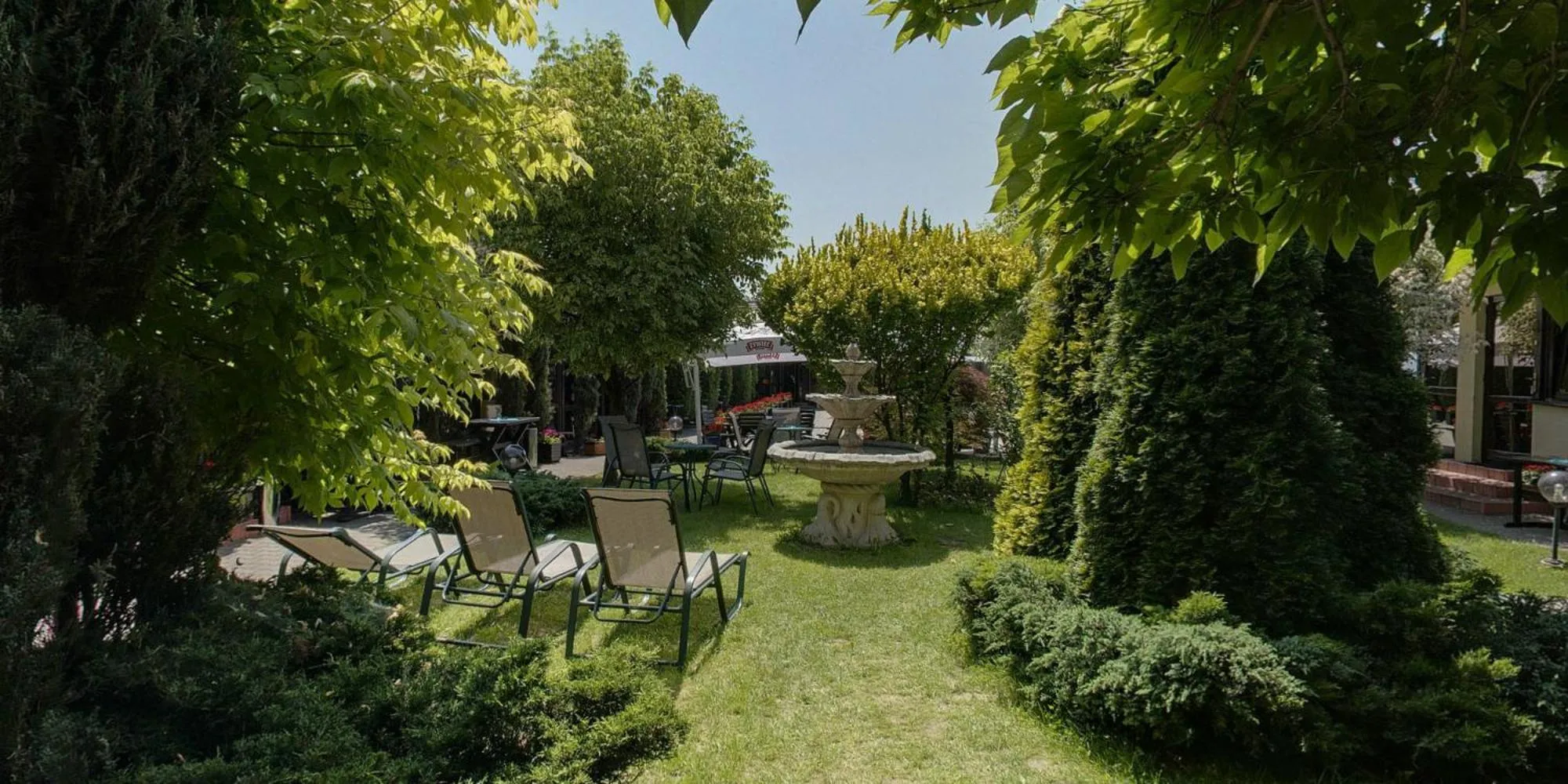 Garden in Eko Hotel Na Wierzynka & Park Pinokia