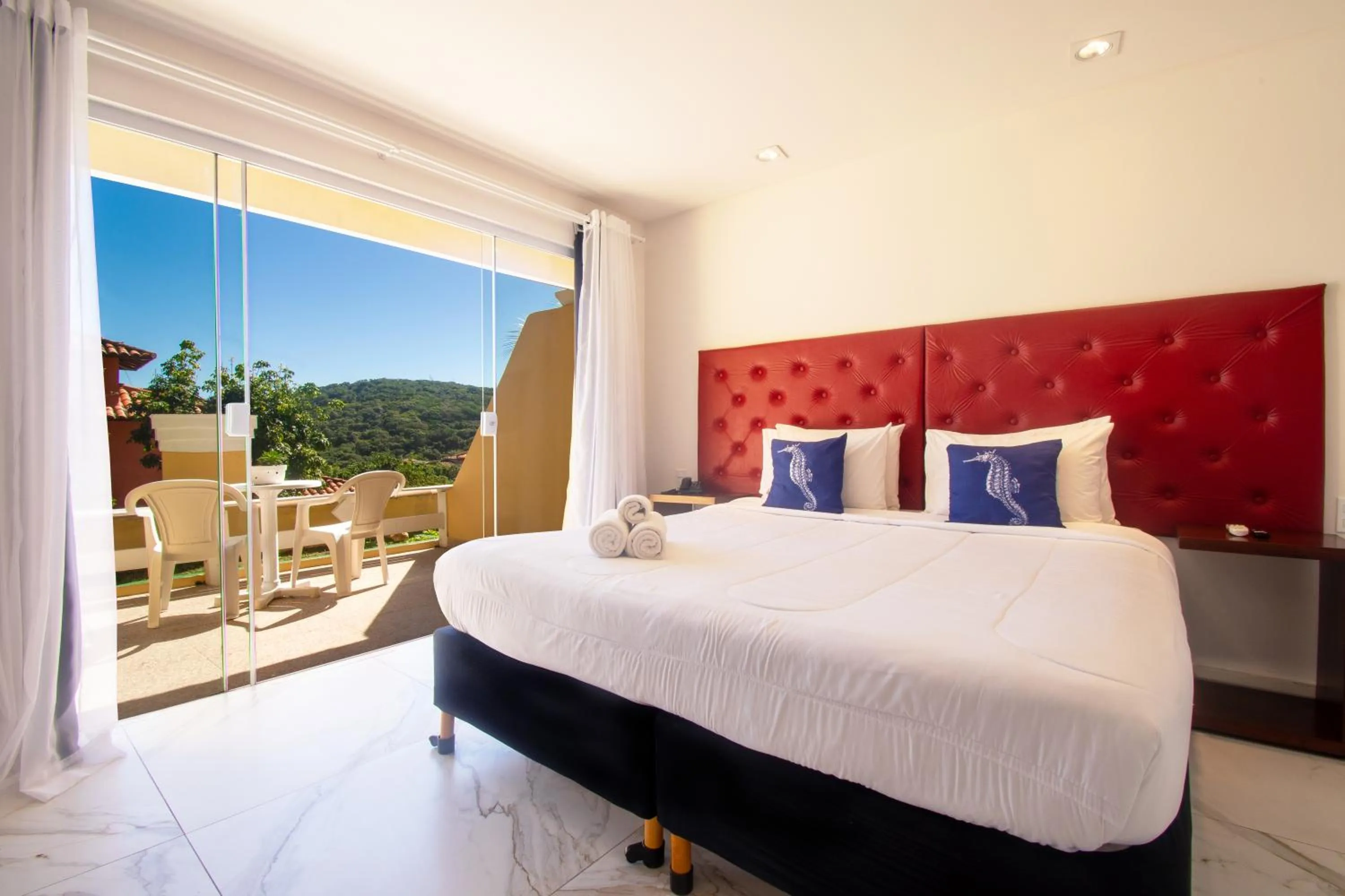 Bed in Pousada e Spa Villa Mercedes by Latitud Hoteles