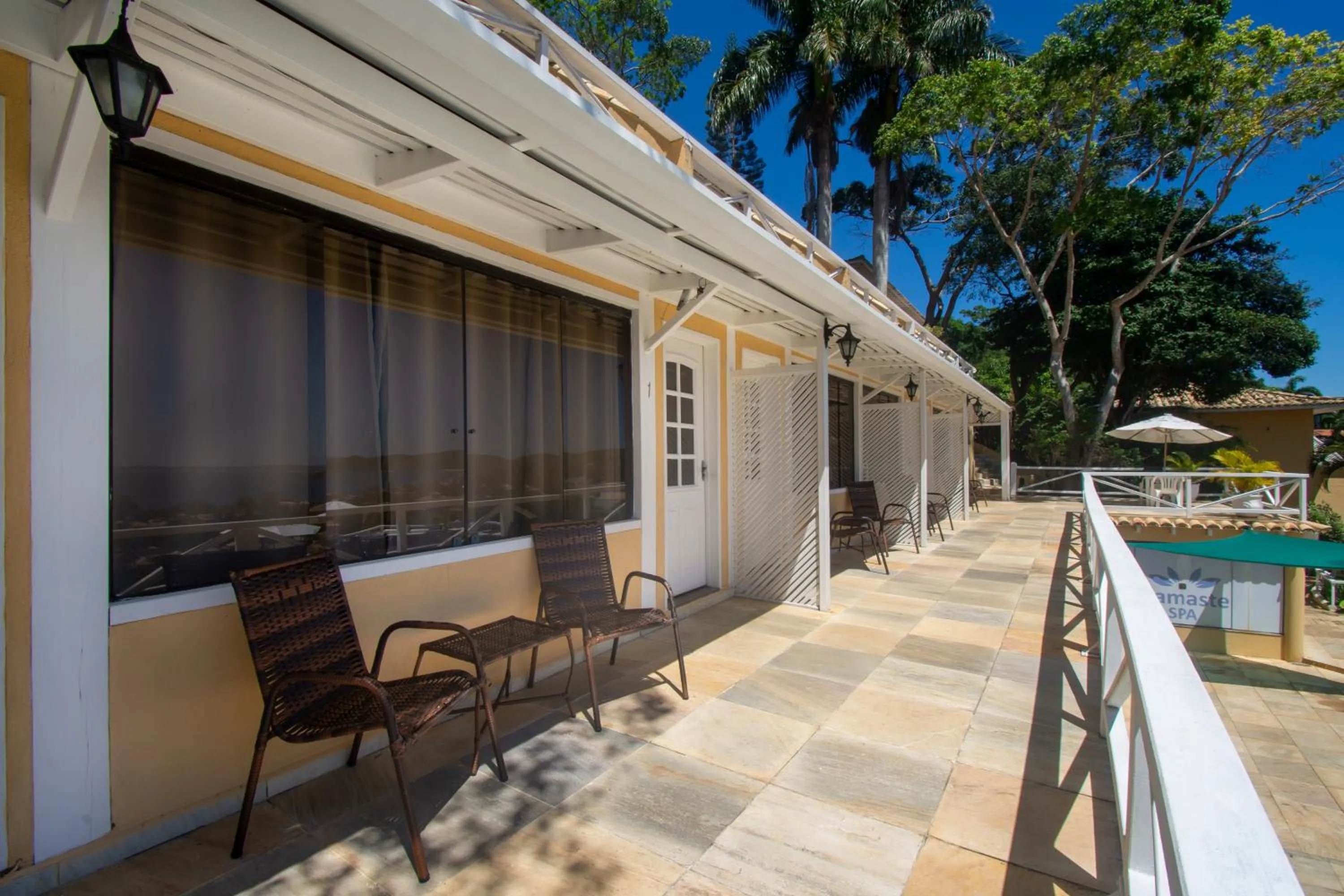 Balcony/Terrace in Pousada e Spa Villa Mercedes by Latitud Hoteles