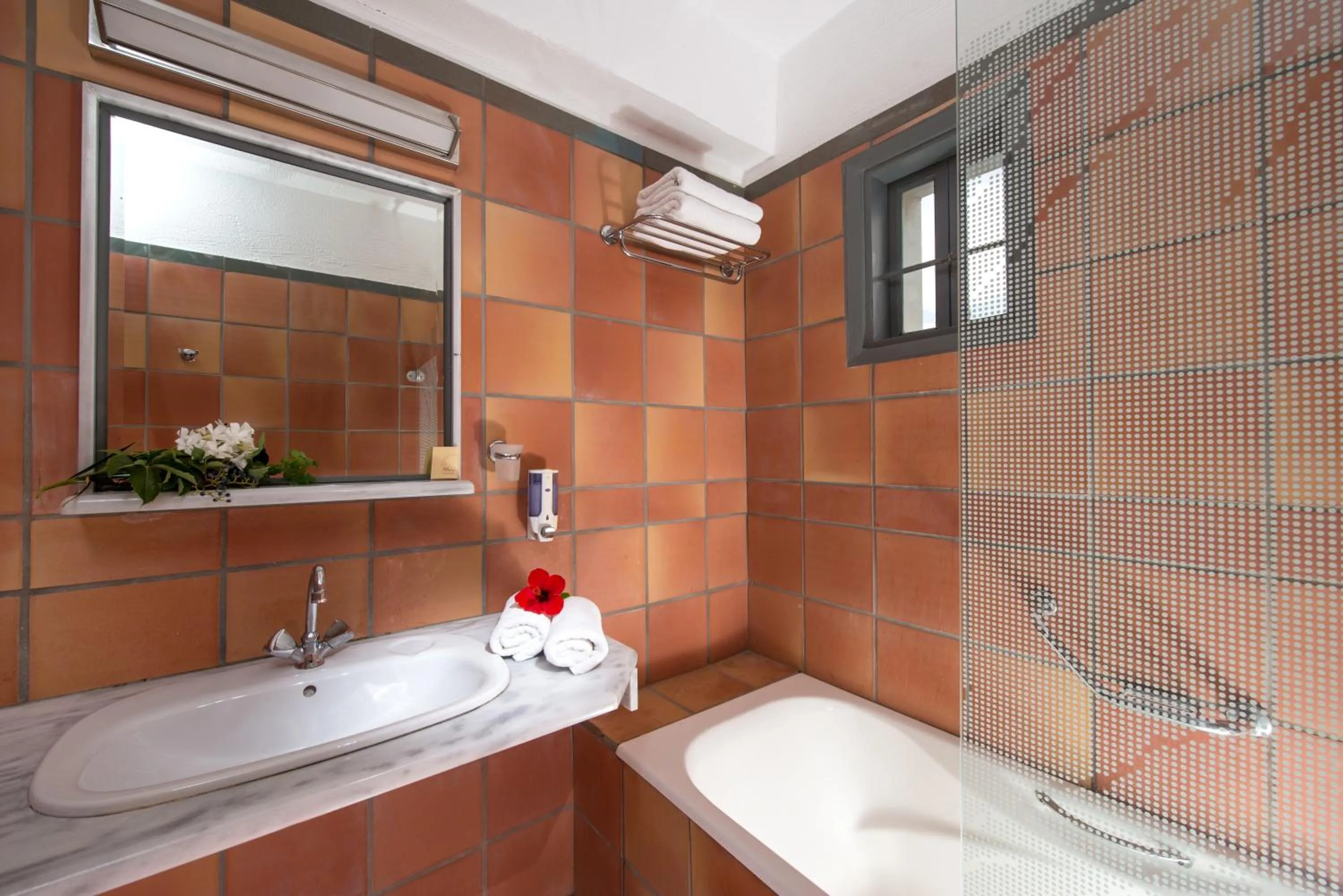 Bathroom in Silva Beach Hotel