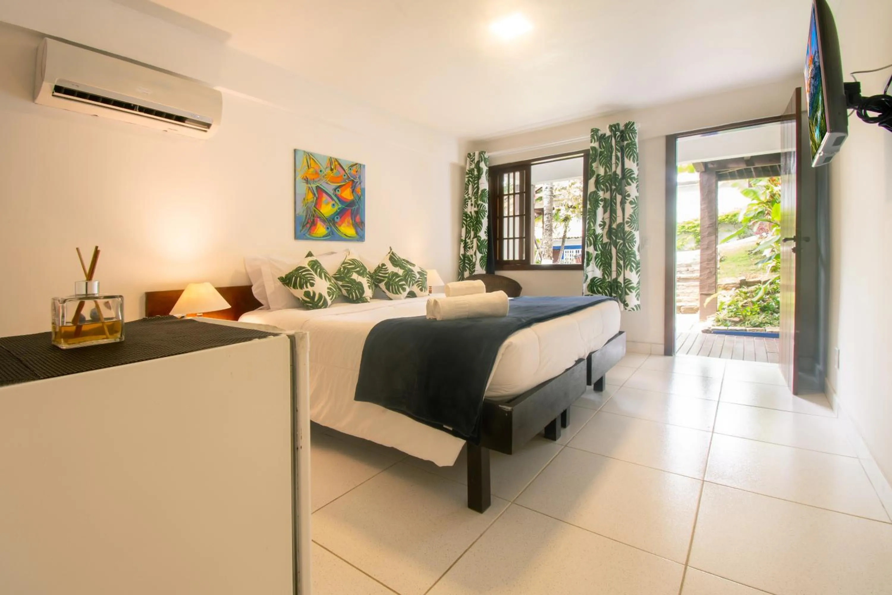 Bed in Pousada Lestada by Latitud Hoteles