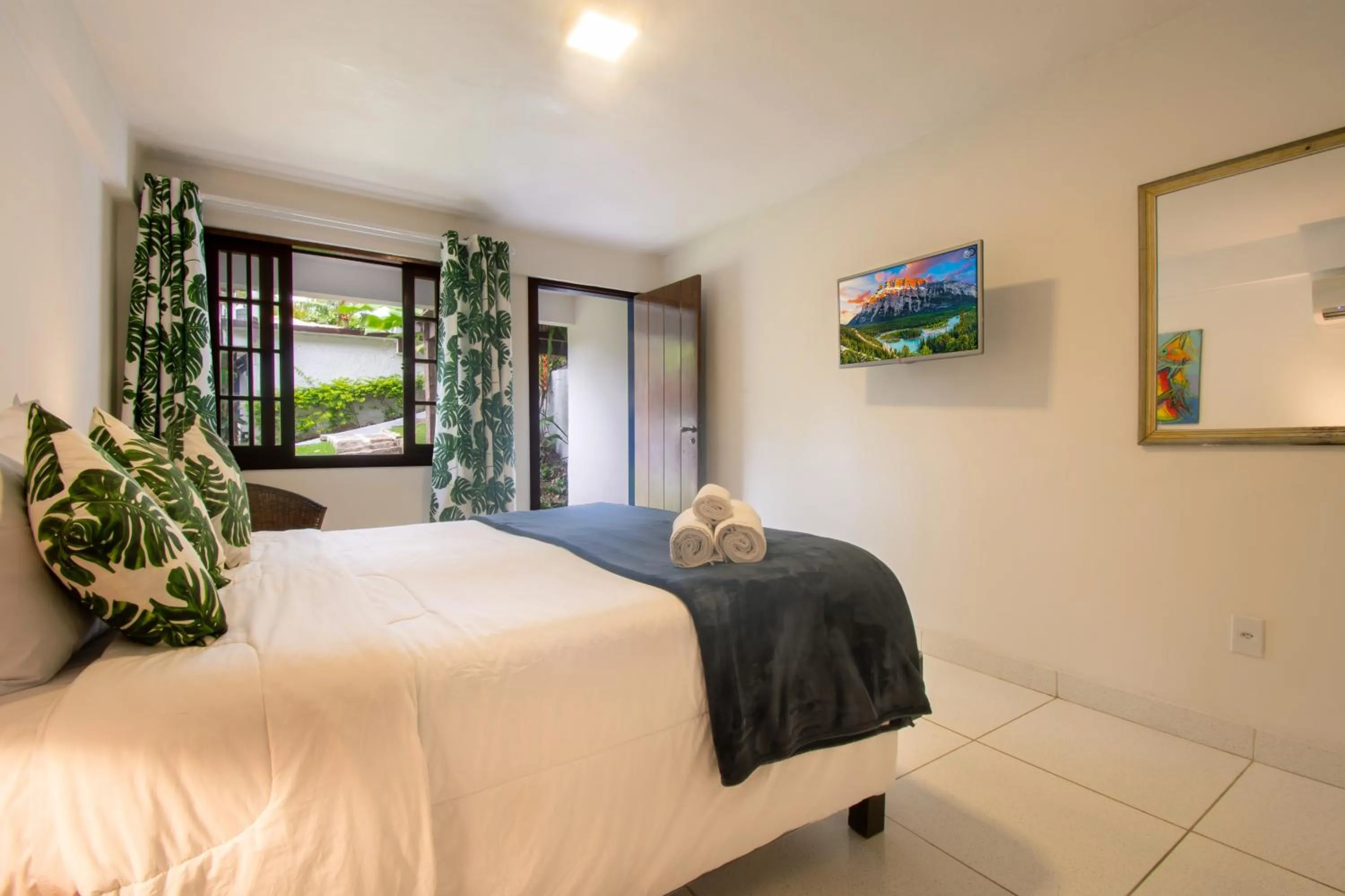 Bed in Pousada Lestada by Latitud Hoteles