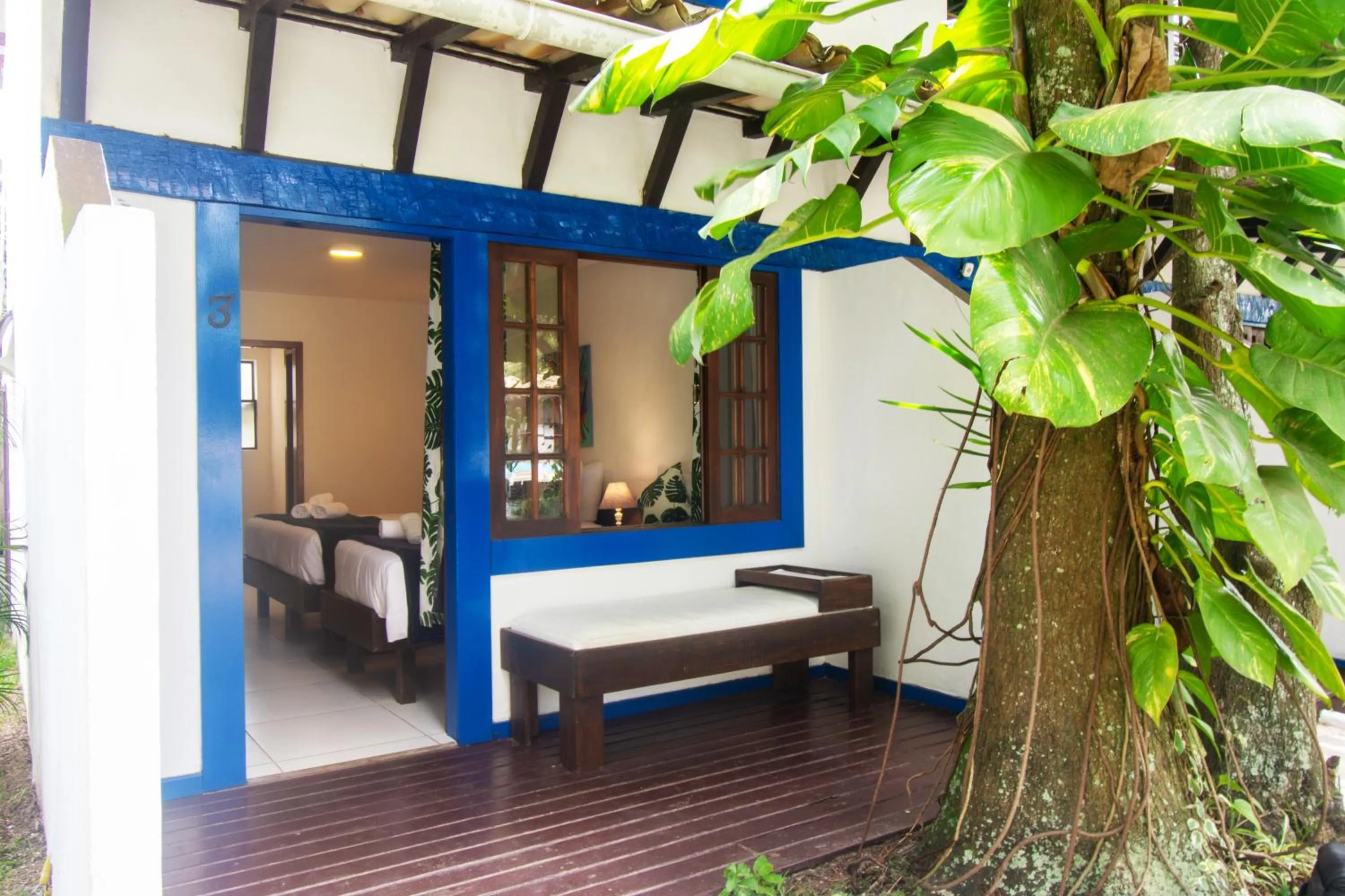 Bed in Pousada Lestada by Latitud Hoteles