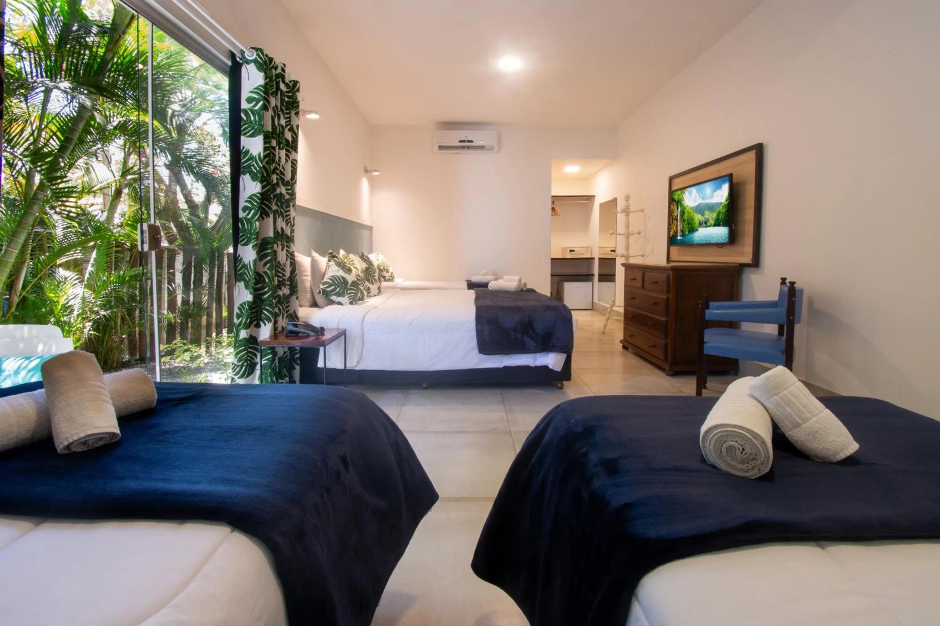 Bed in Pousada Lestada by Latitud Hoteles