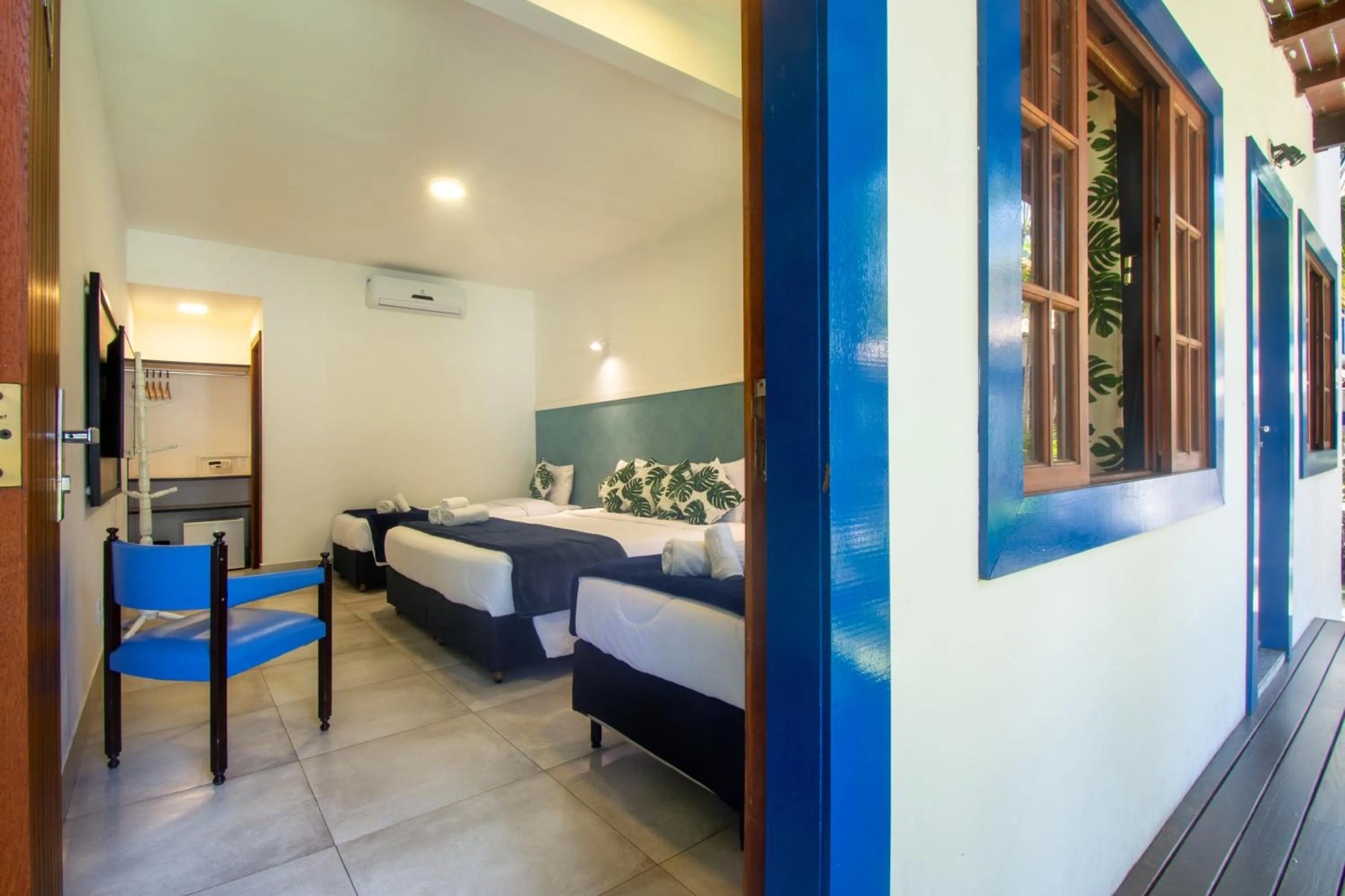 Bed in Pousada Lestada by Latitud Hoteles