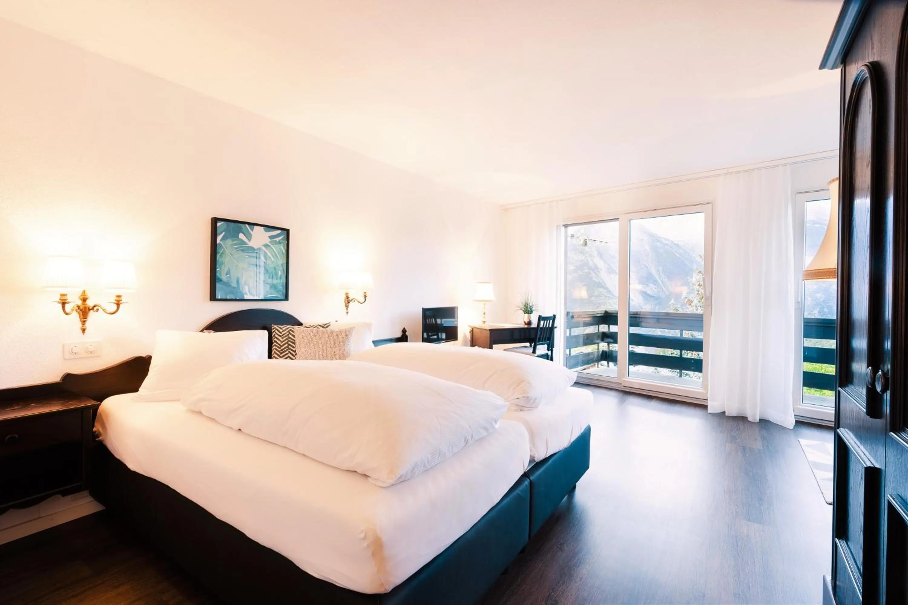 Photo of the whole room, Bed in Hotel Alpenhof