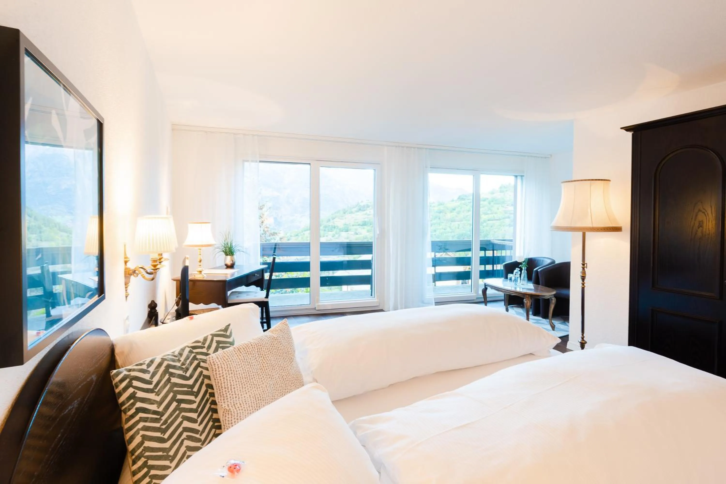 Photo of the whole room, Bed in Hotel Alpenhof