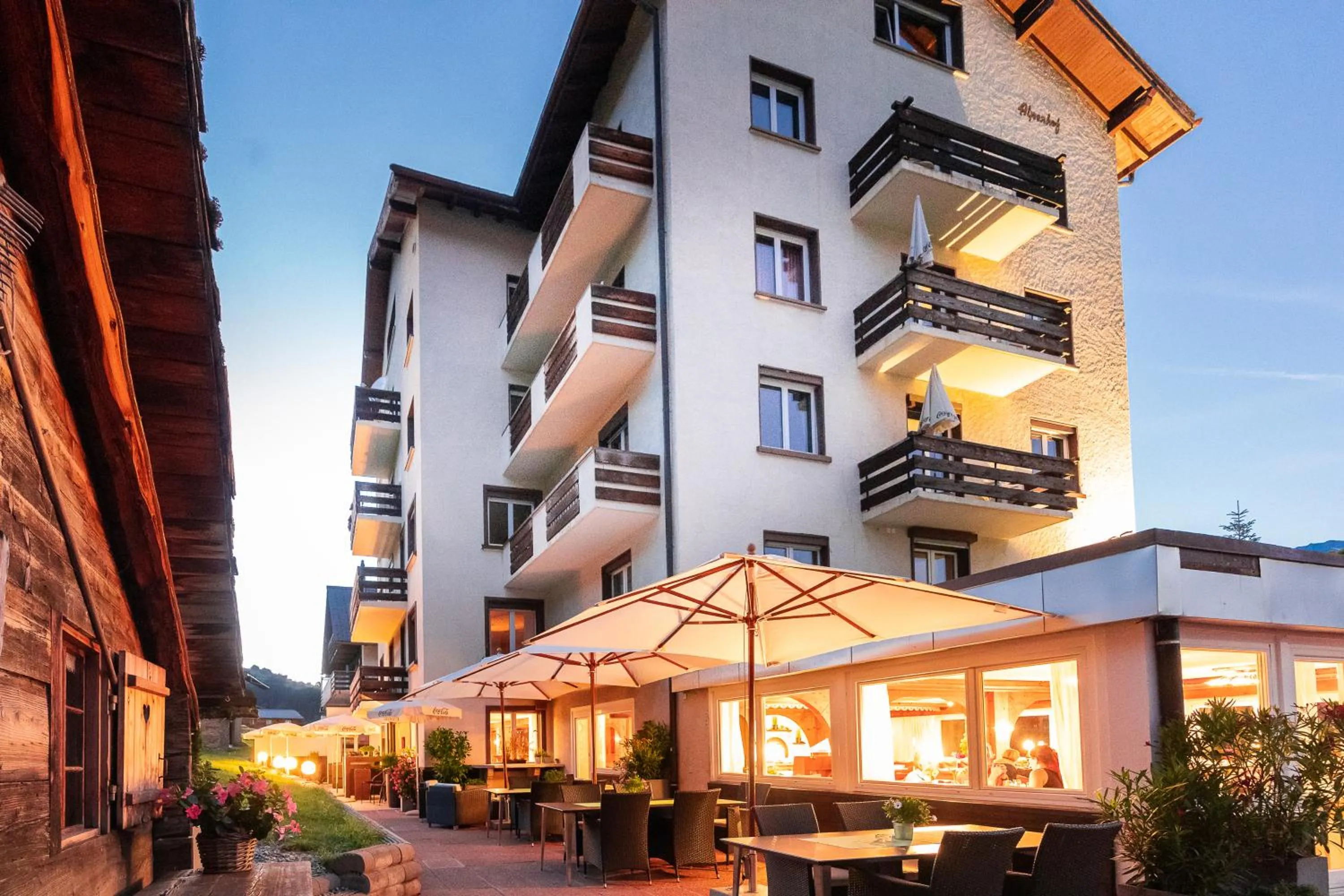 Balcony/Terrace in Hotel Alpenhof