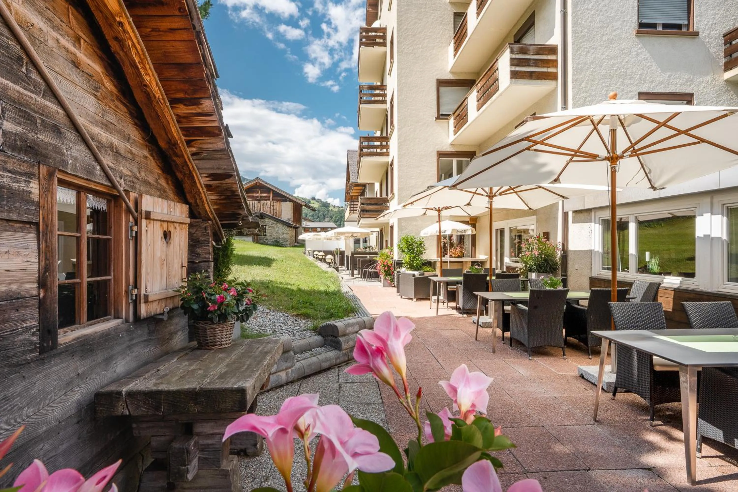 Balcony/Terrace in Hotel Alpenhof