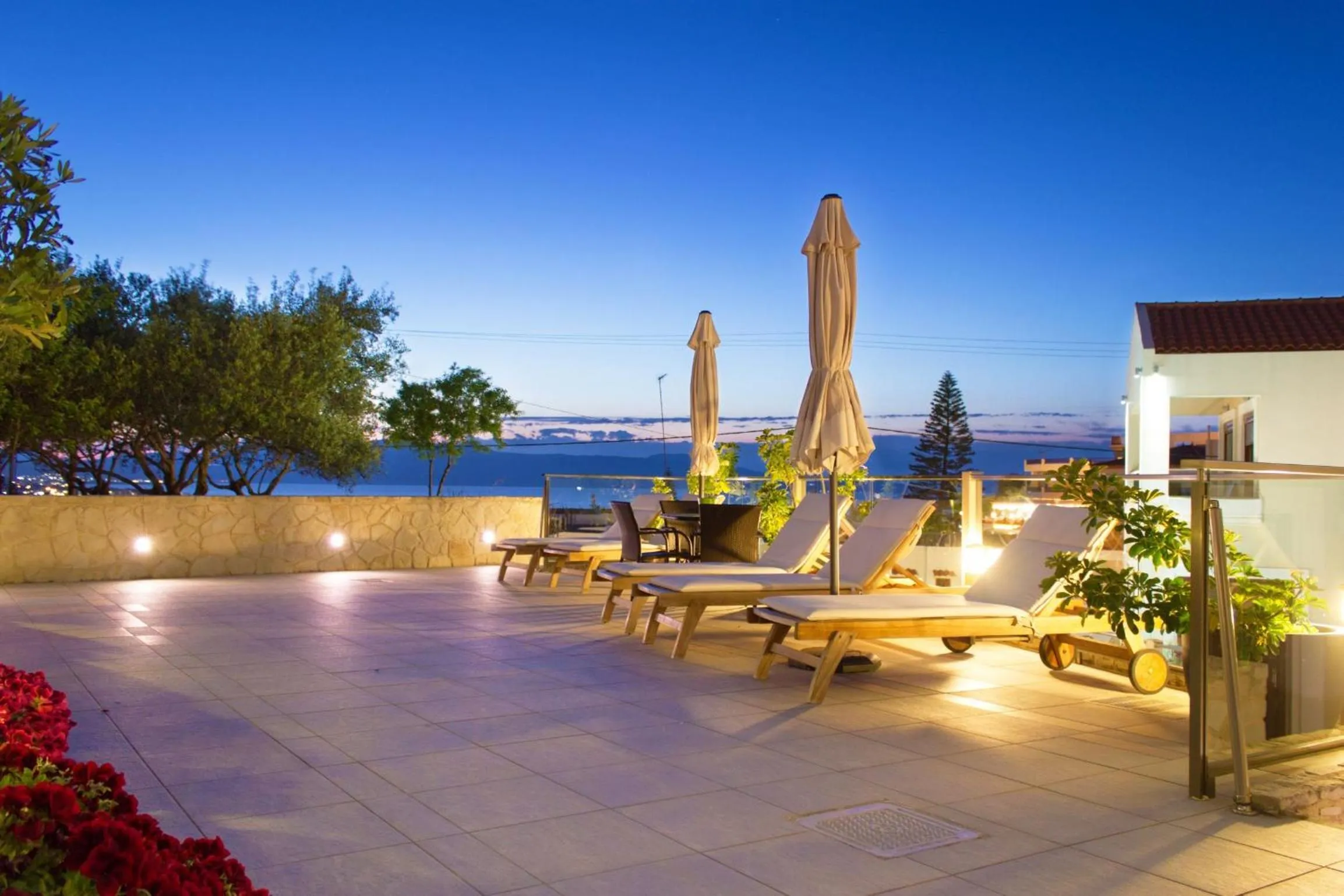 Patio in Esthisis Suites Chania