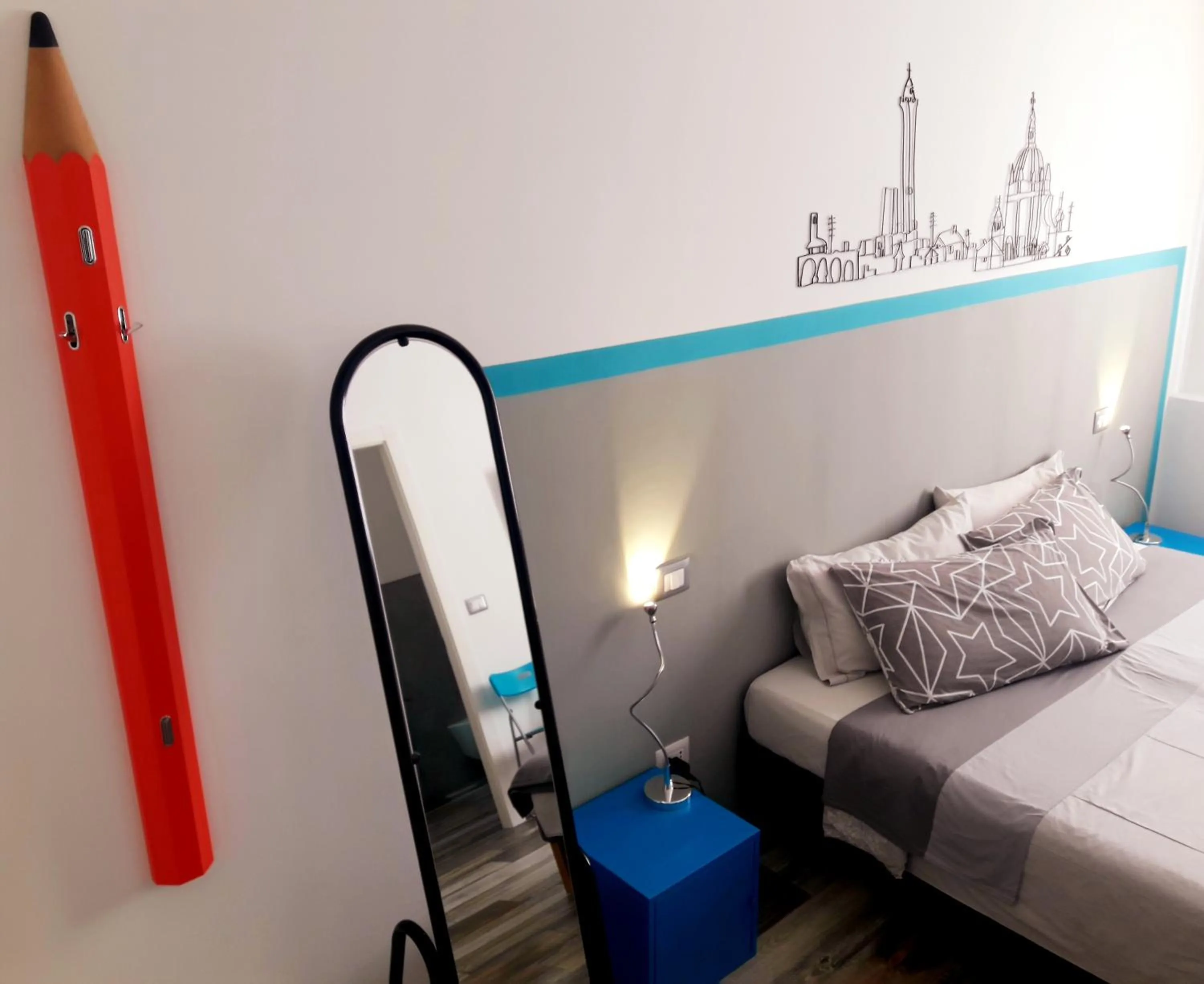 Bedroom in Casa Montanari B&B