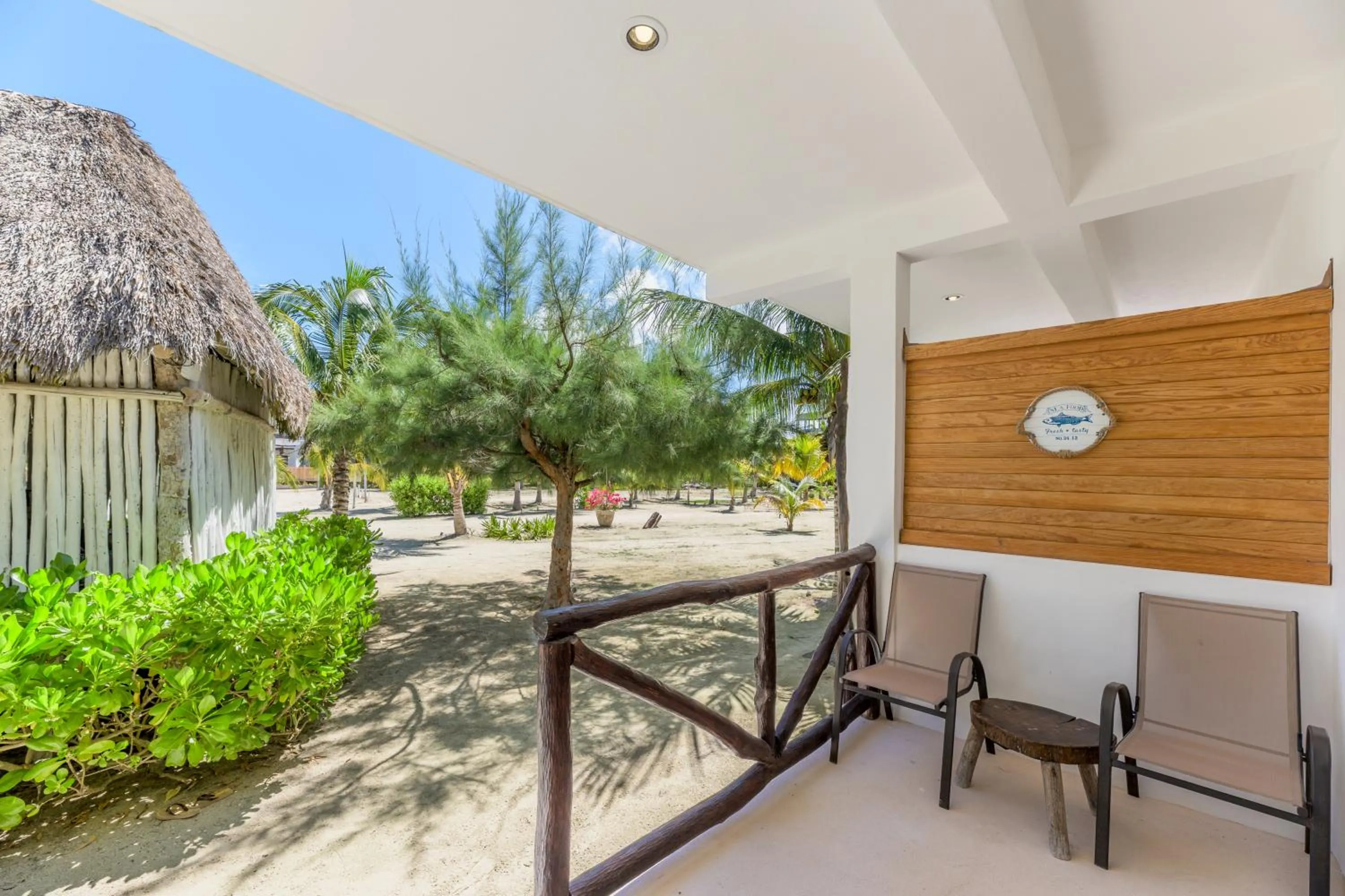 Balcony/Terrace in Tekio Beach Hotel