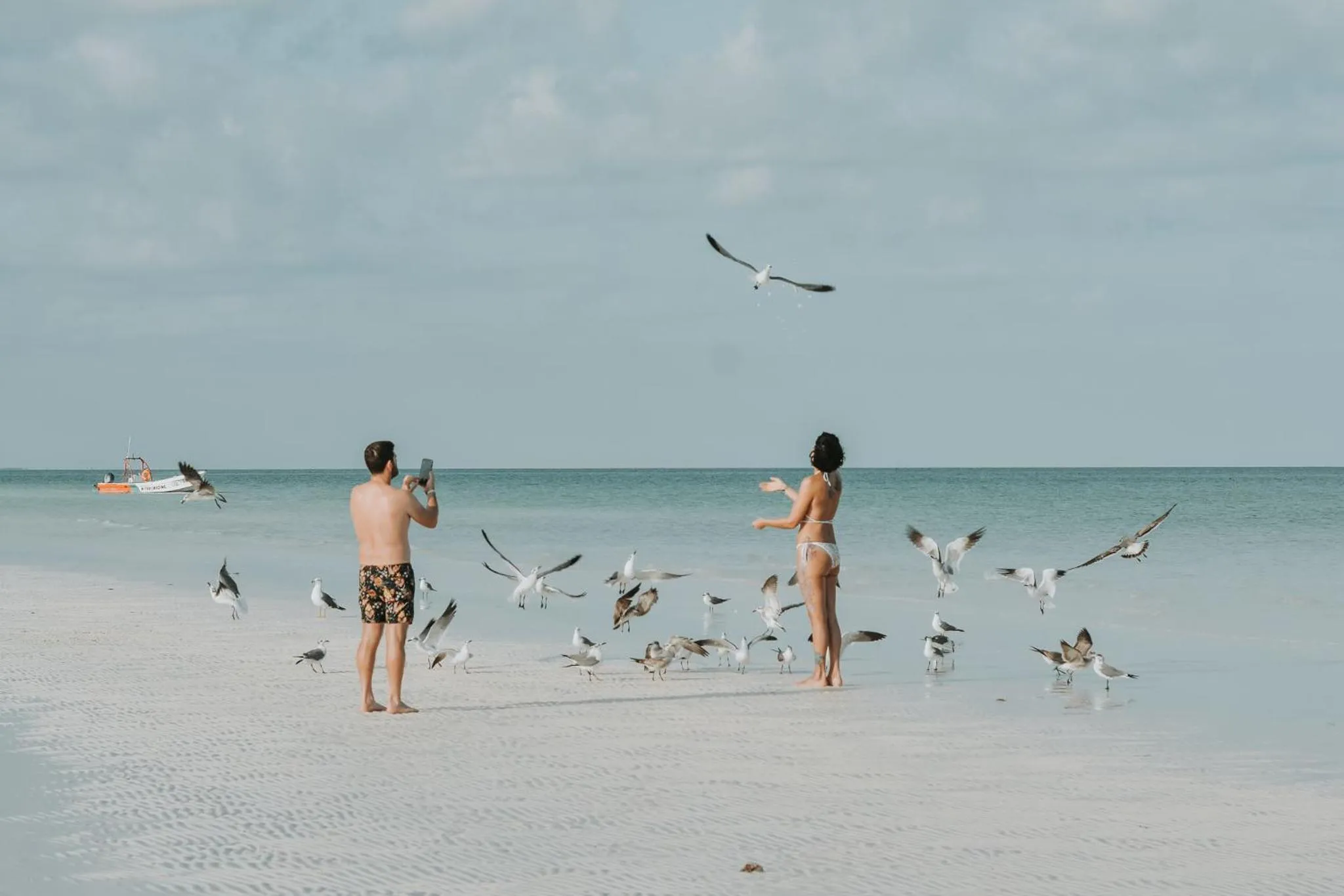 Beach in Hotel Encanto Holbox Beach Front