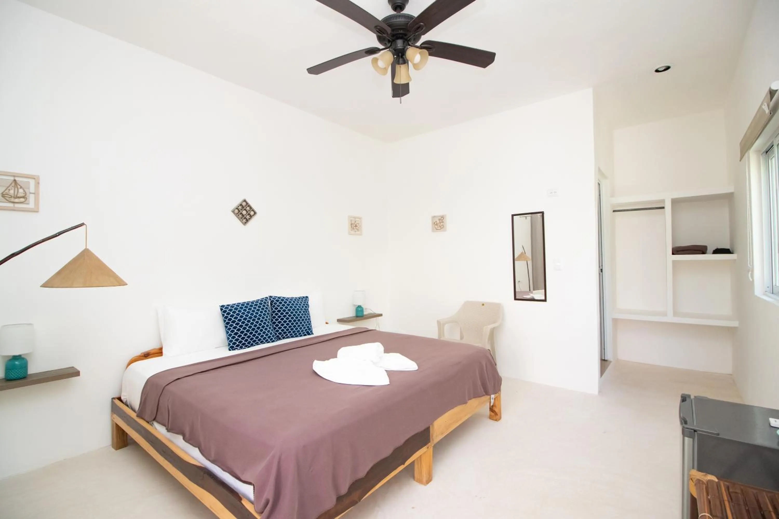 Bedroom, Bed in Hotel Encanto Holbox Beach Front