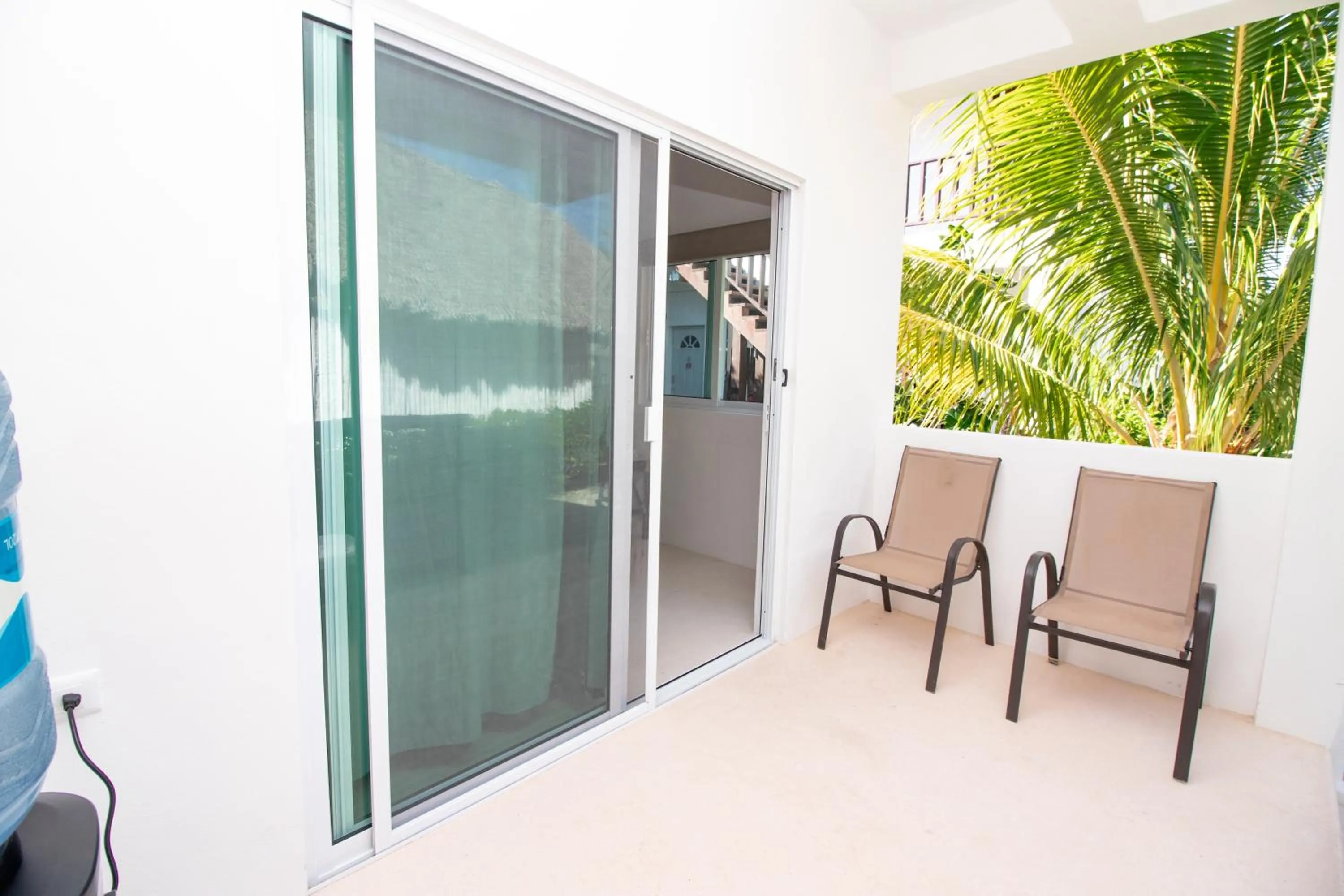 Patio in Hotel Encanto Holbox Beach Front