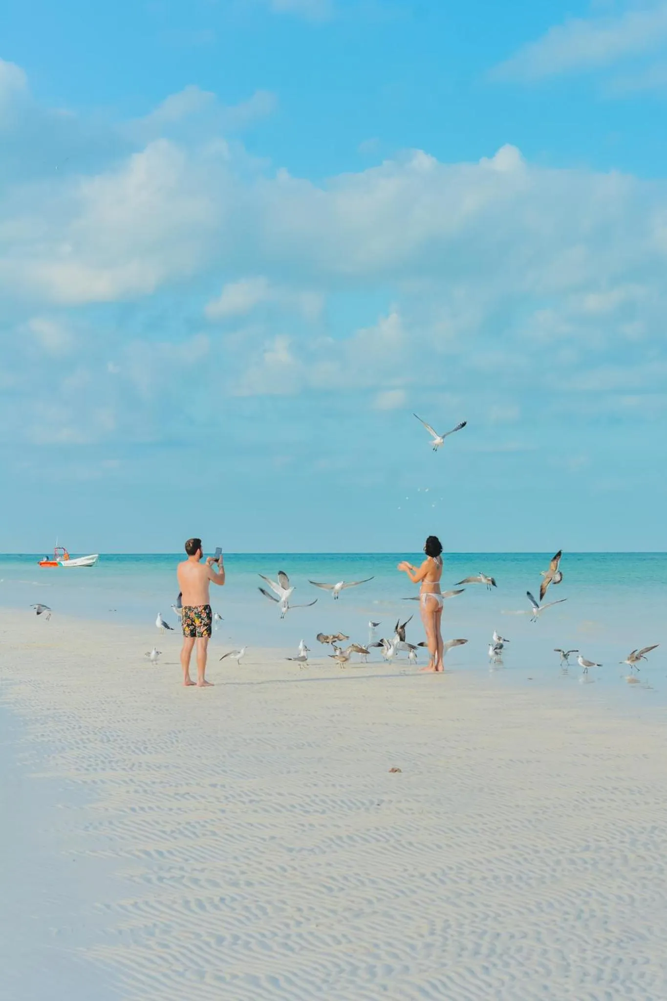 Beach in Hotel Encanto Holbox Beach Front