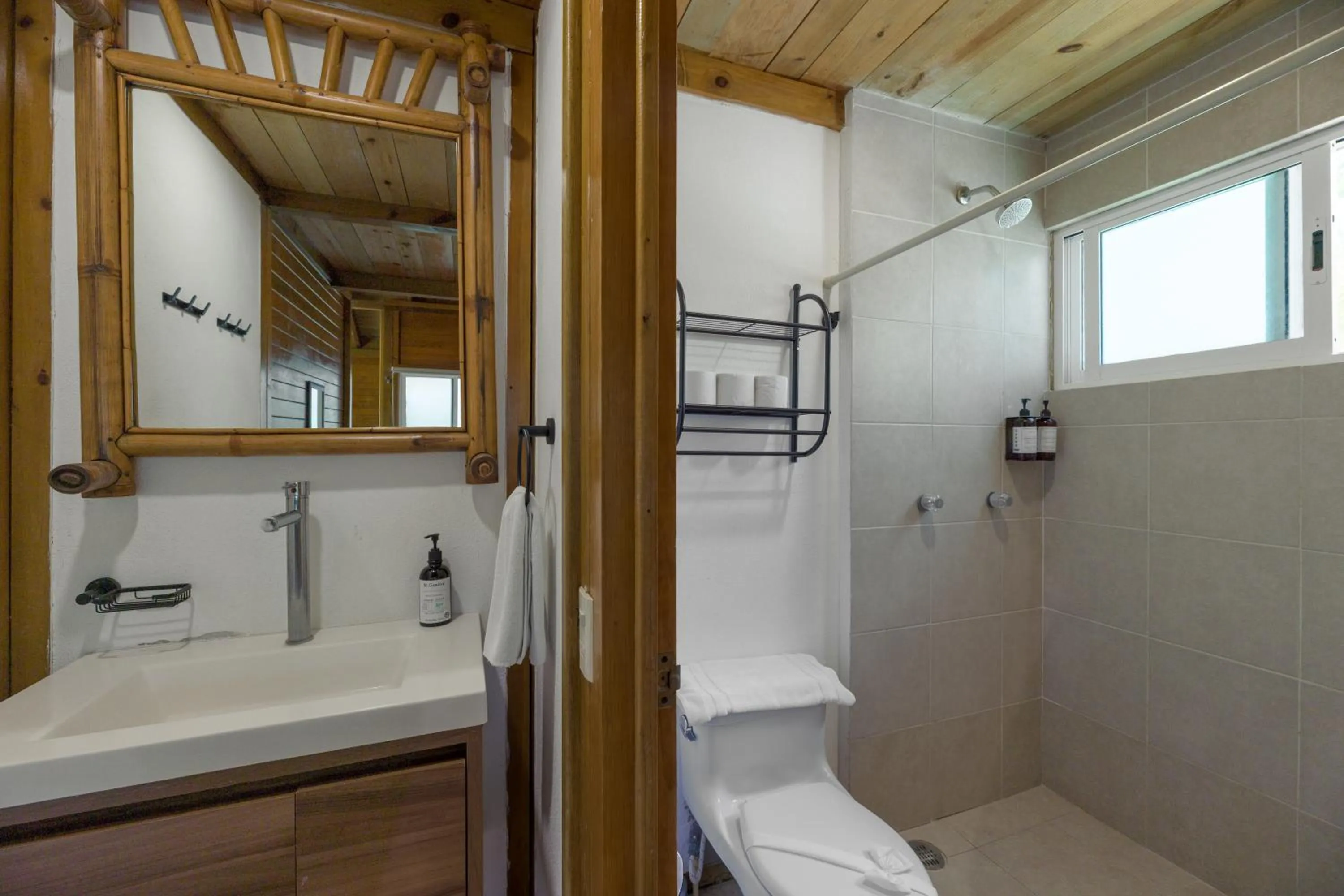 Bathroom in Tekio Beach Hotel