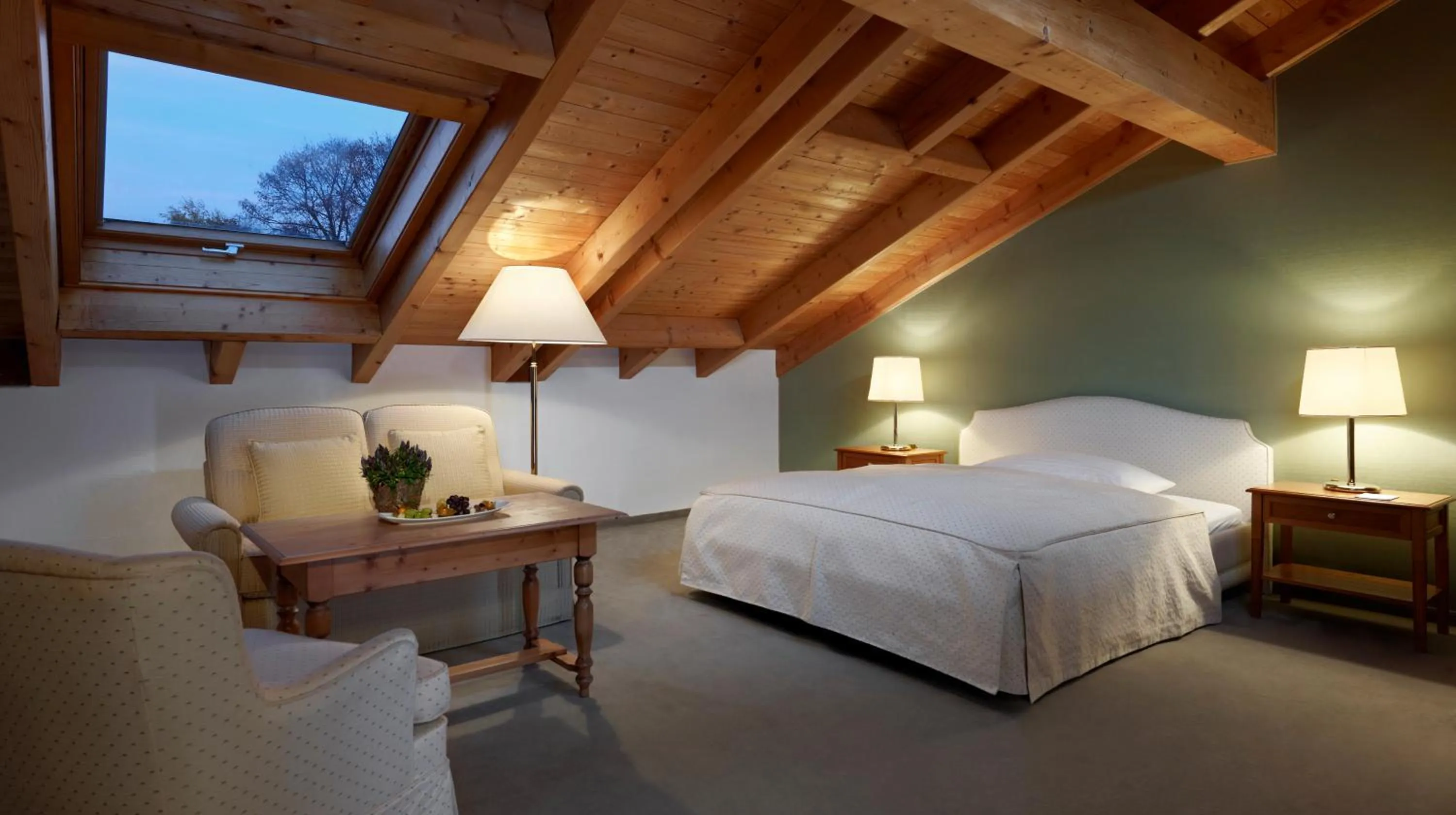 Photo of the whole room, Bed in Margarethenhof am Tegernsee