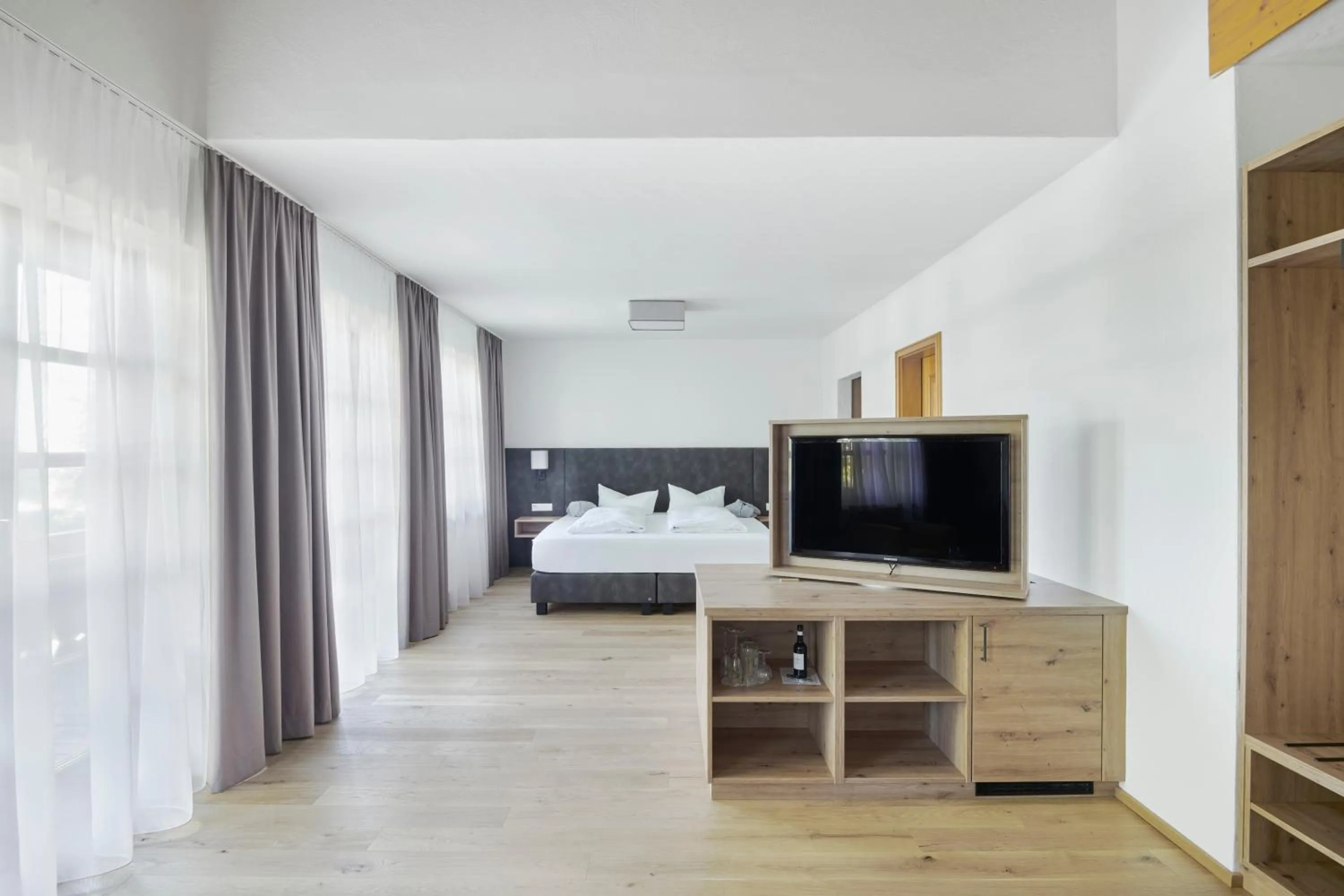 TV and multimedia, Bed in Margarethenhof am Tegernsee