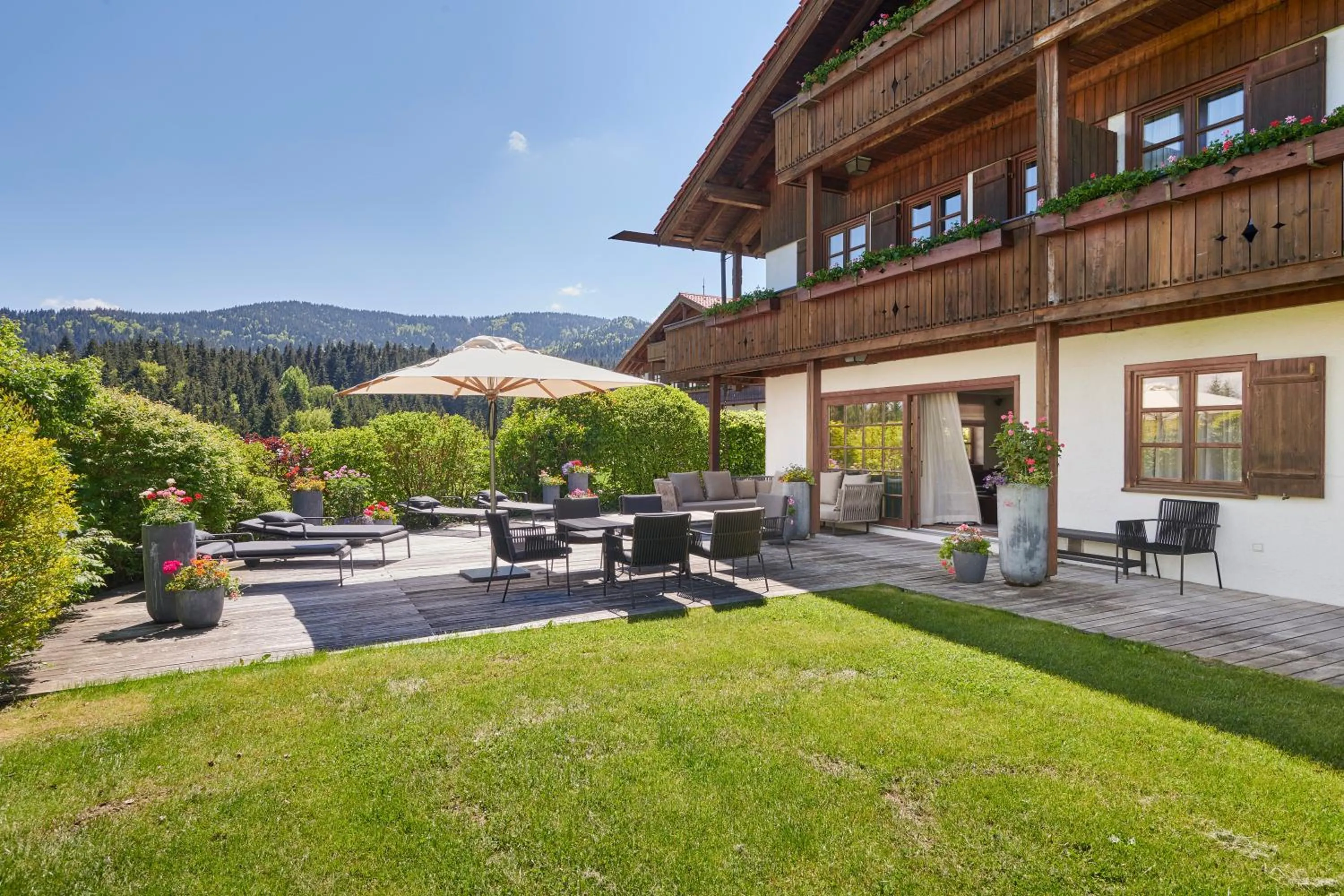 Natural landscape in Margarethenhof am Tegernsee