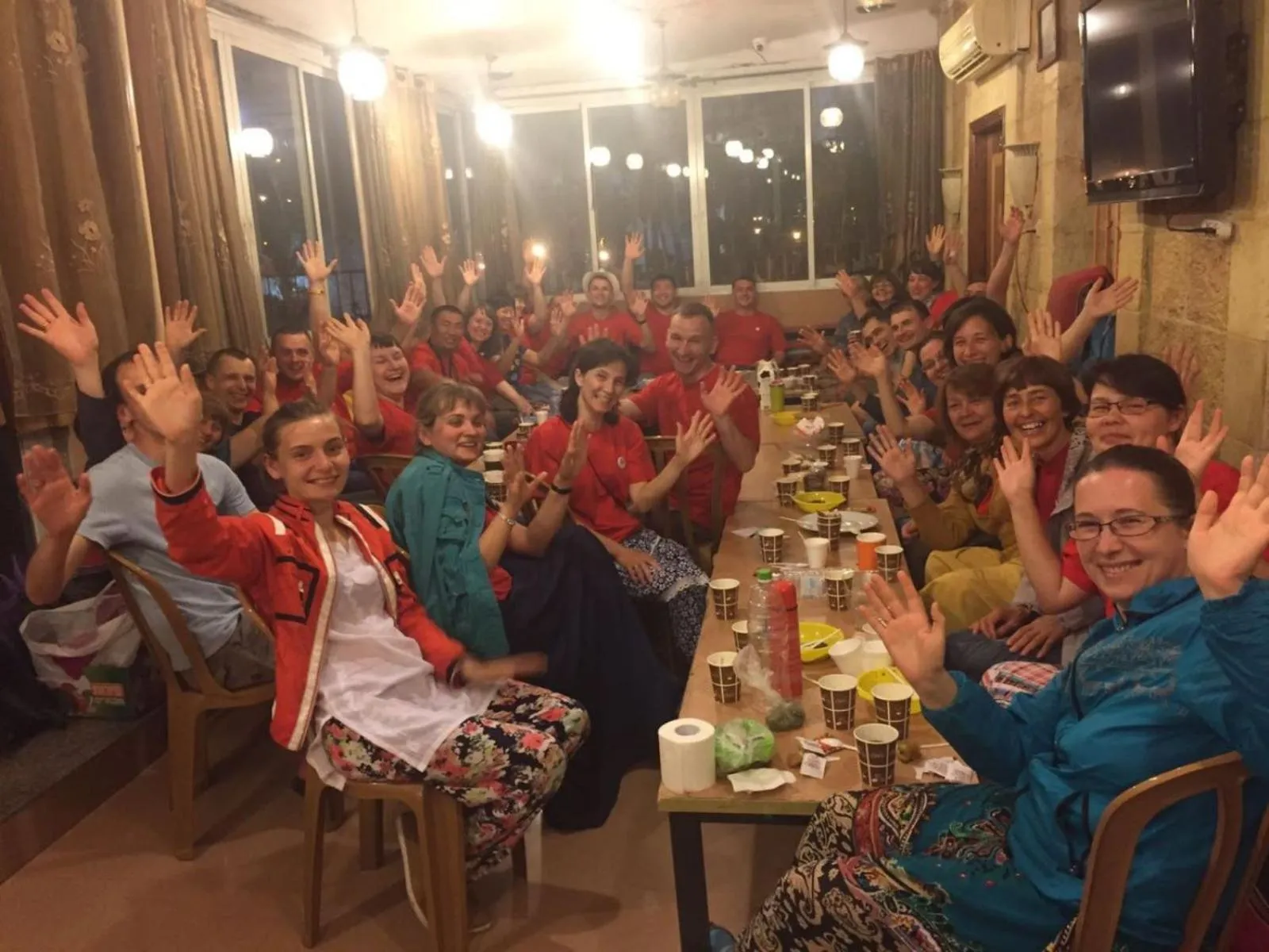 Property building in Palm Hostel