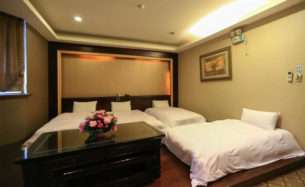 Bed in Wanli Spa & Resort