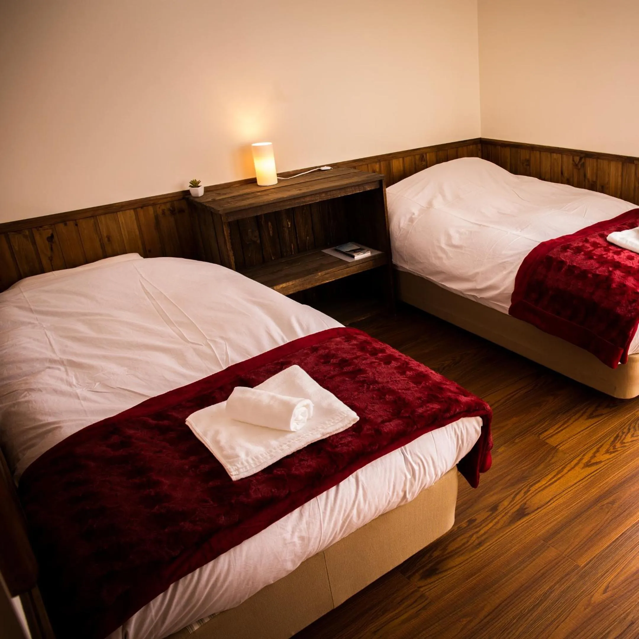 Bed in Annupuri Oasis Lodge