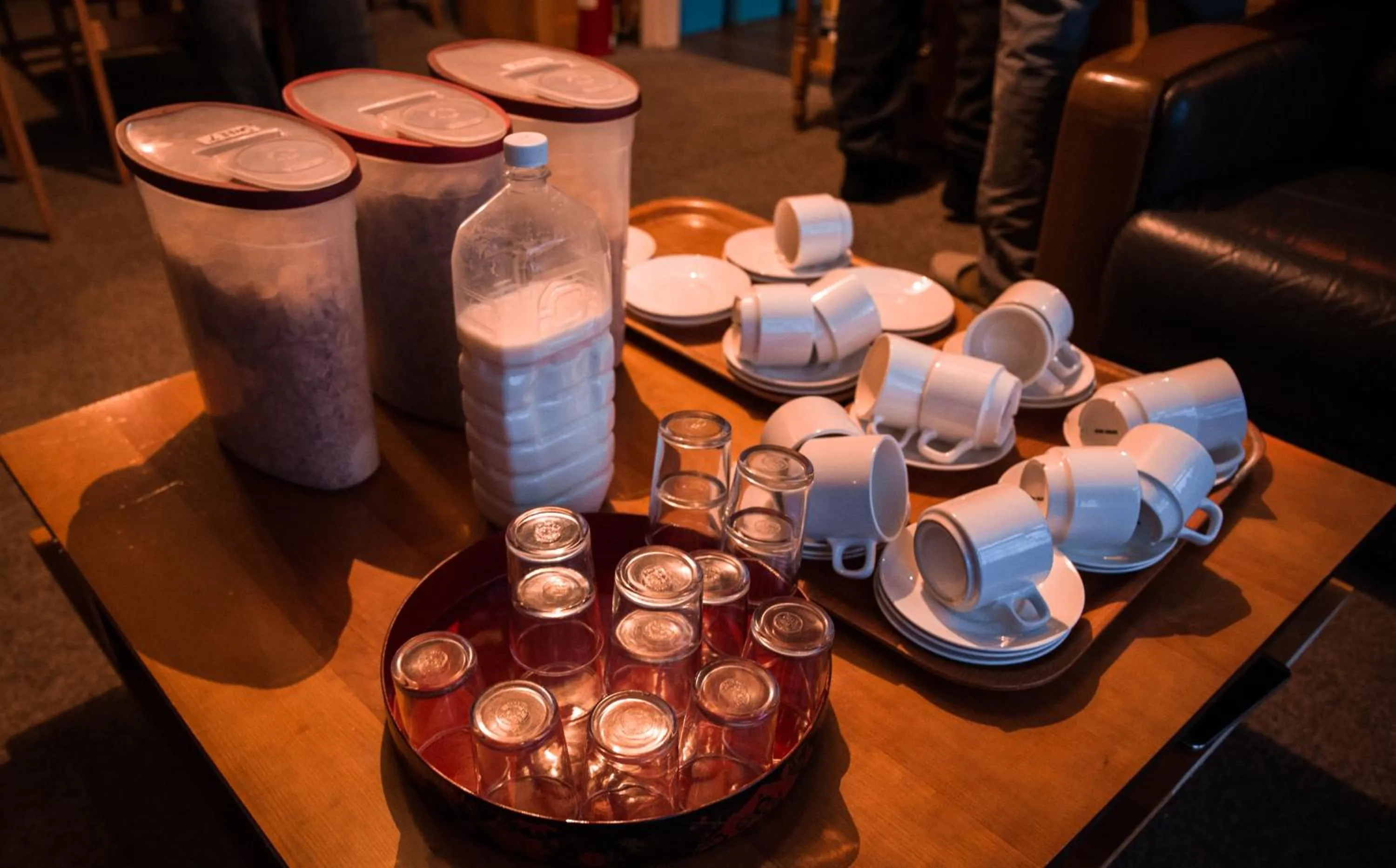 Breakfast in Annupuri Oasis Lodge