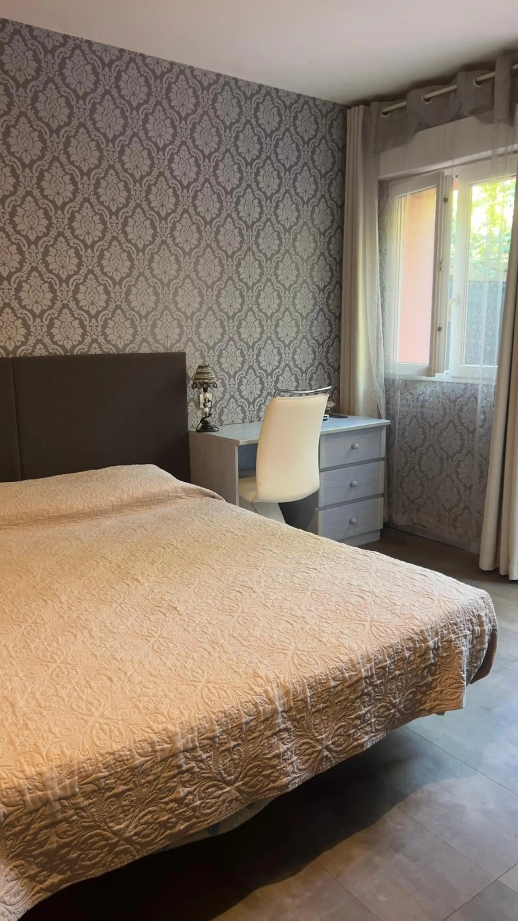 Bed in La Chaumiere d Agde