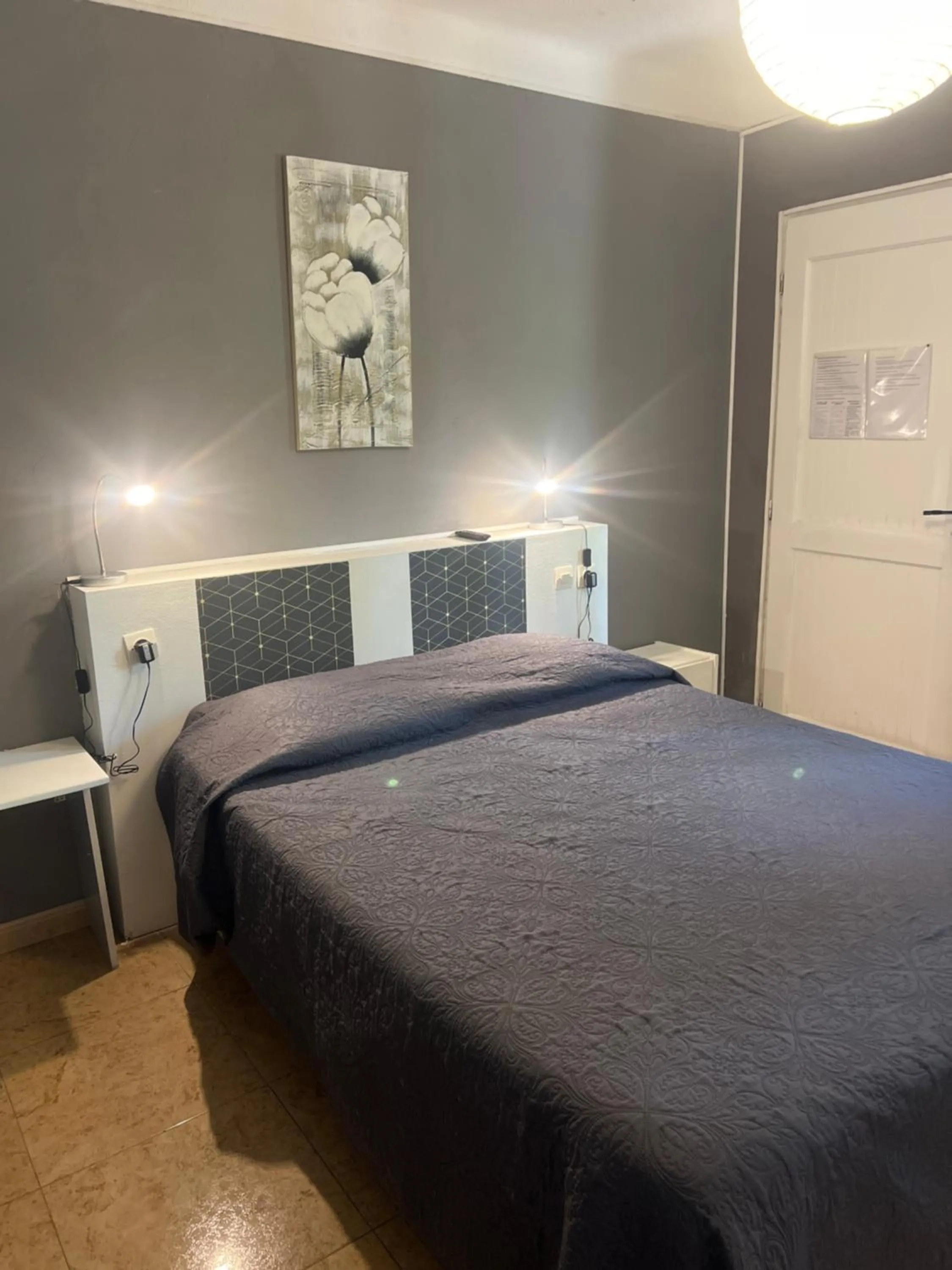 Bed in La Chaumiere d Agde