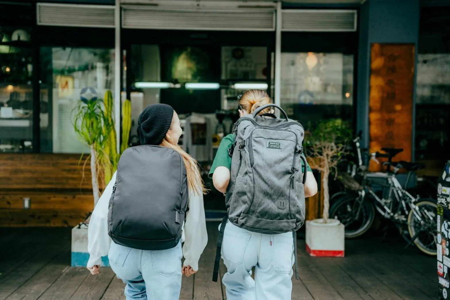 Property building in AIEN Coffee & Hostel