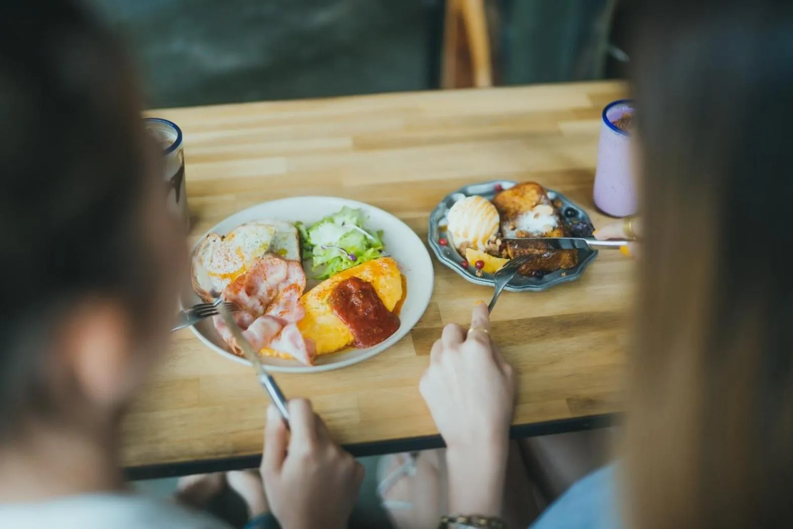 Breakfast in AIEN Coffee & Hostel