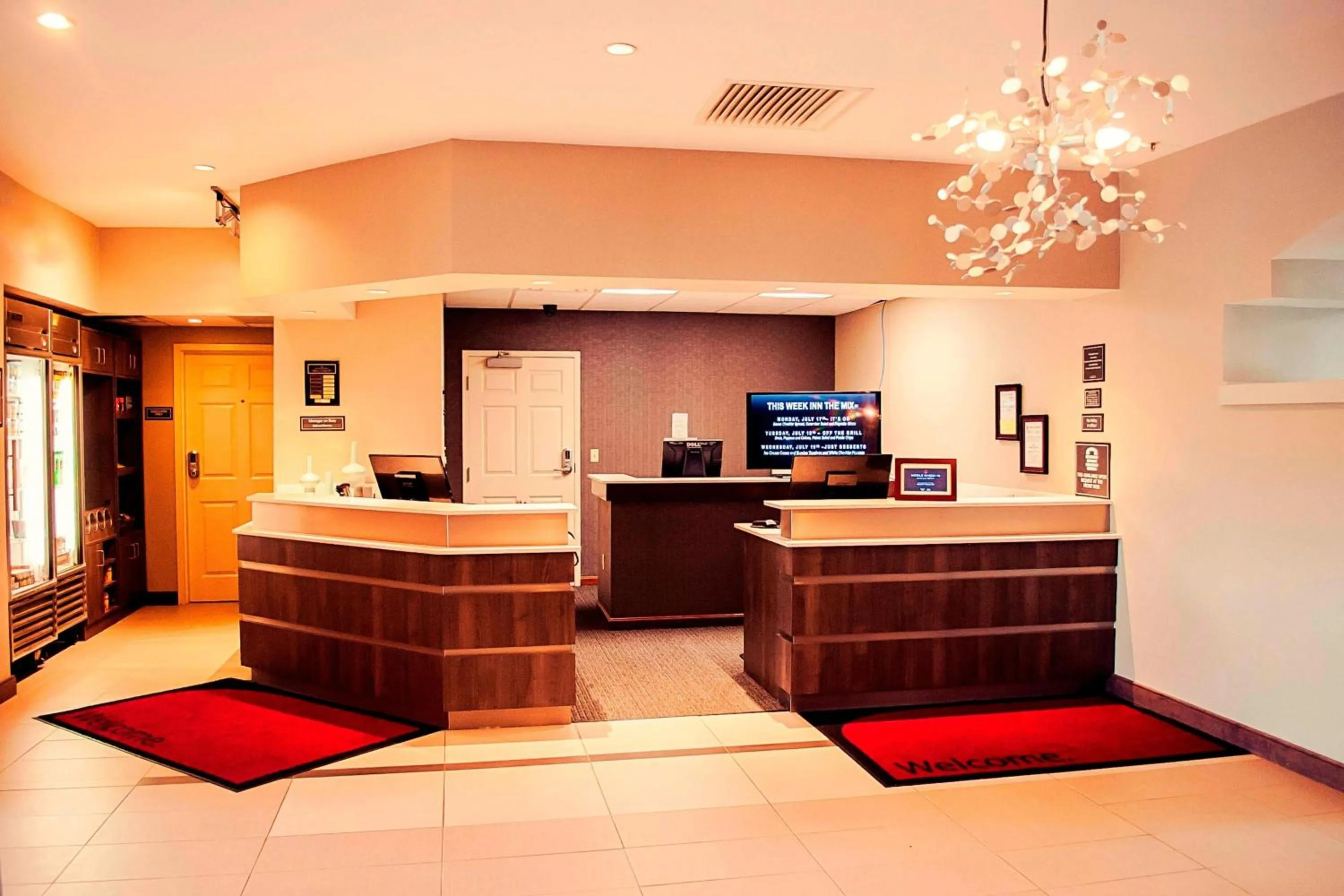 Lobby or reception in Residence Inn Cincinnati Airport
