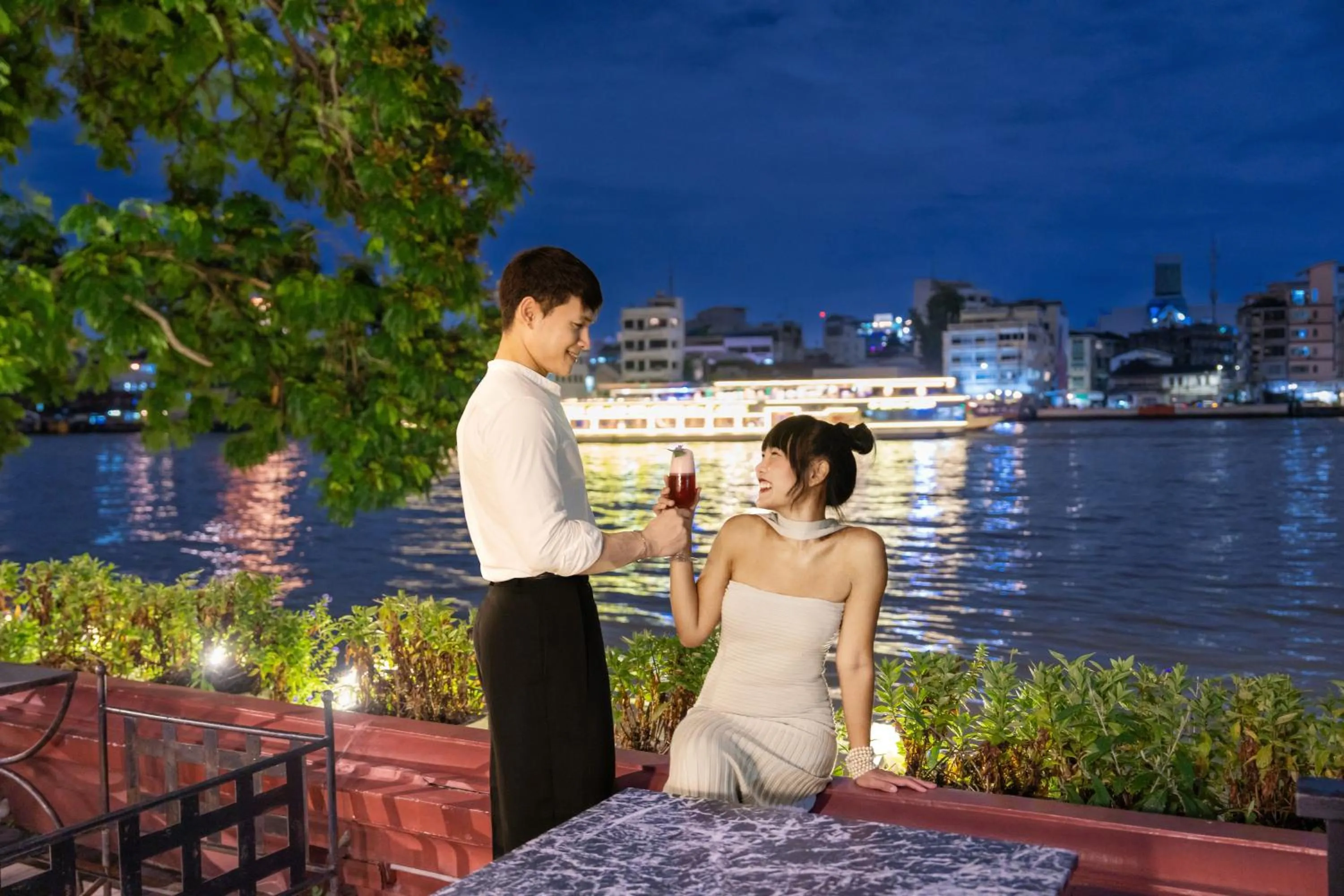 Natural landscape in Amdaeng Bangkok Riverside Hotel