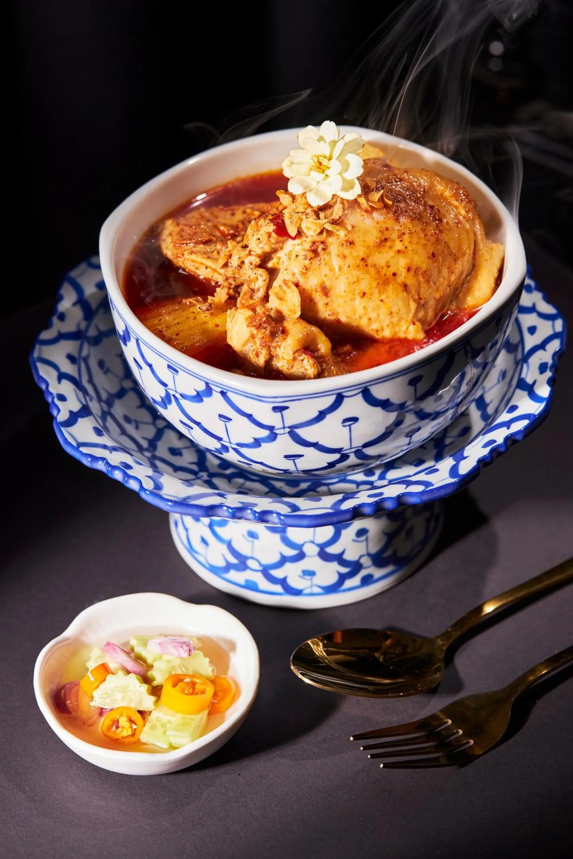 Food in Amdaeng Bangkok Riverside Hotel