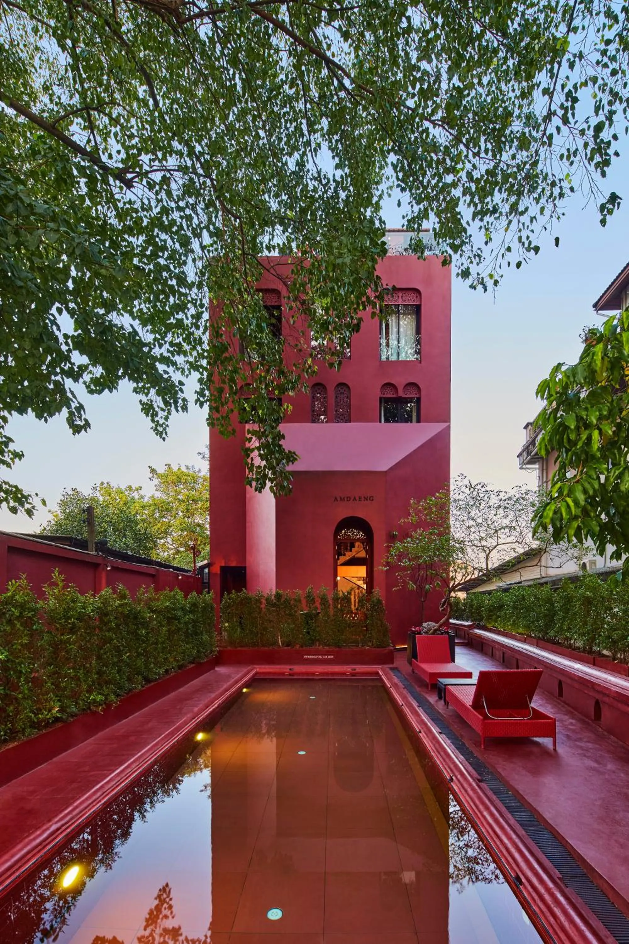 Property building in Amdaeng Bangkok Riverside Hotel