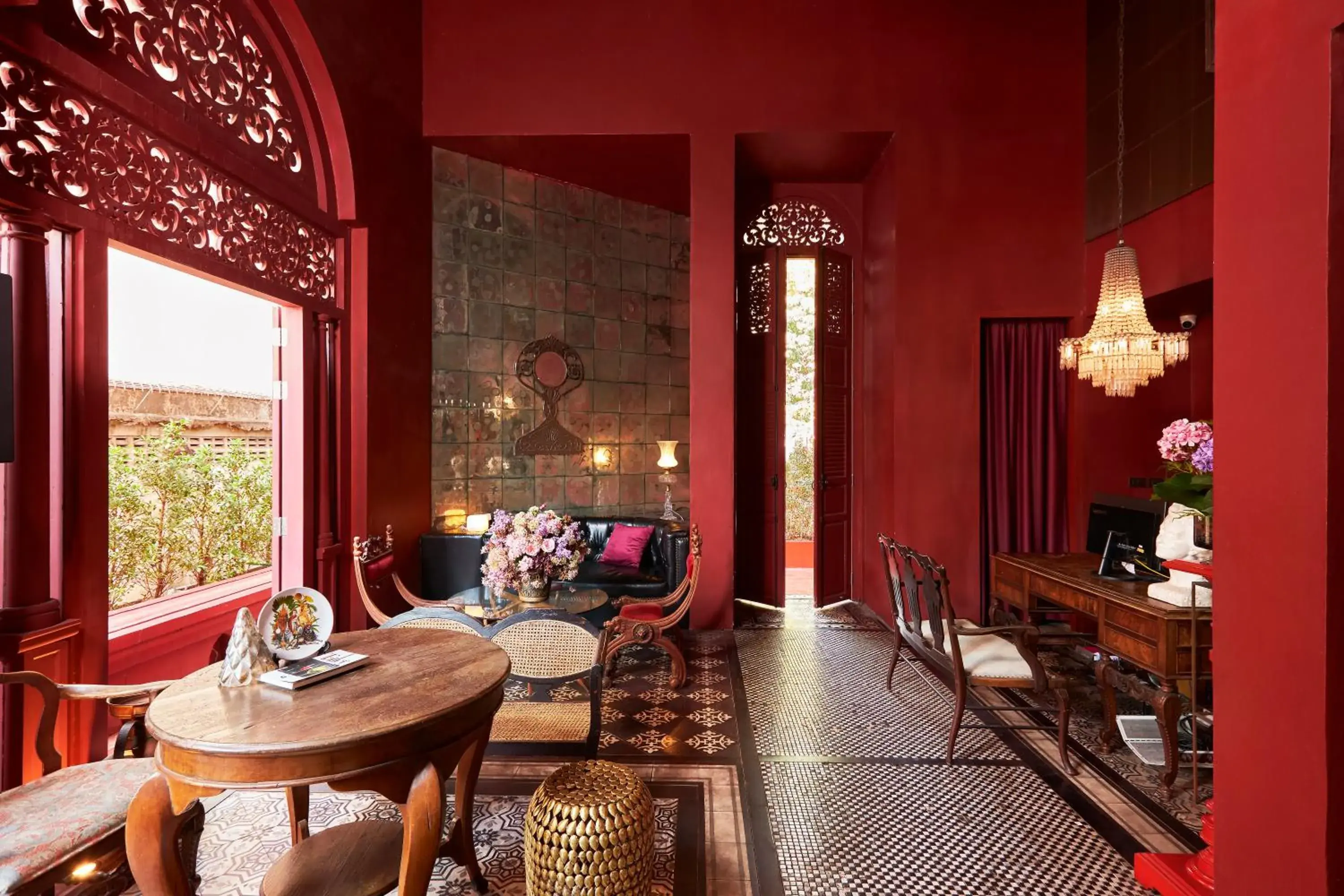 Lobby or reception in Amdaeng Bangkok Riverside Hotel Lobby or reception in Amdaeng Bangkok Riverside Hotel