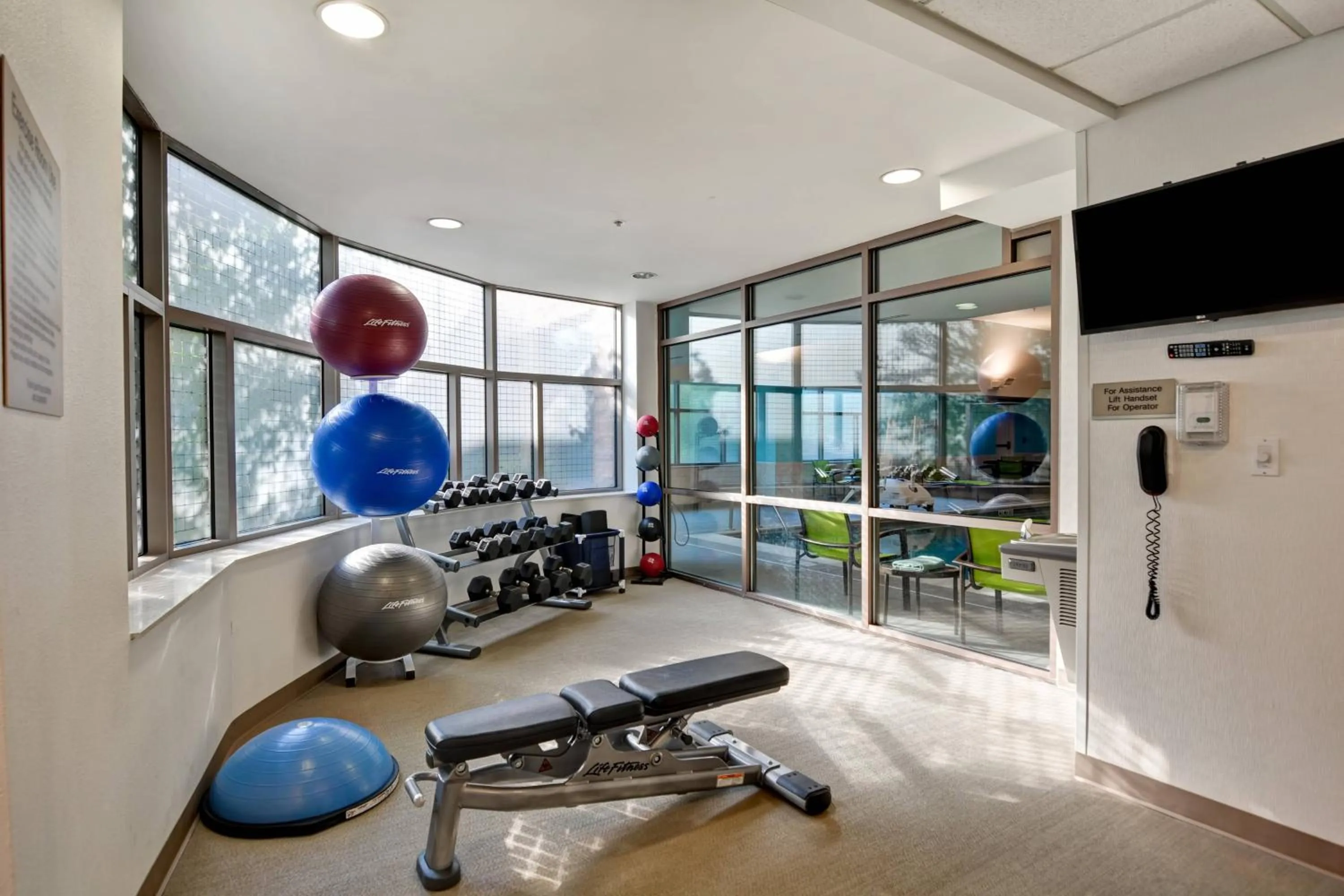 Fitness centre/facilities in SpringHill Suites by Marriott Cincinnati Midtown