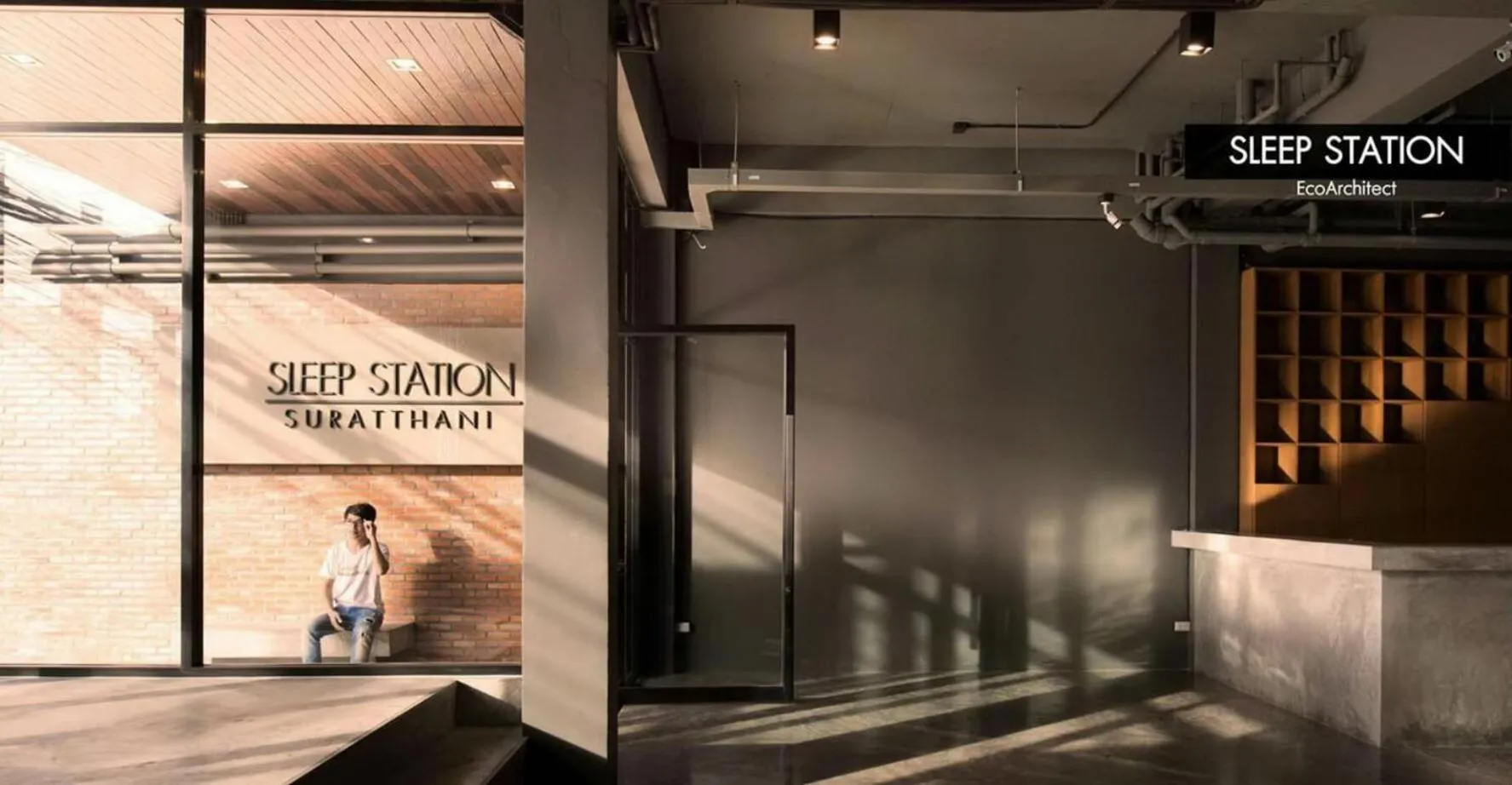 Property logo or sign in Sleep Station