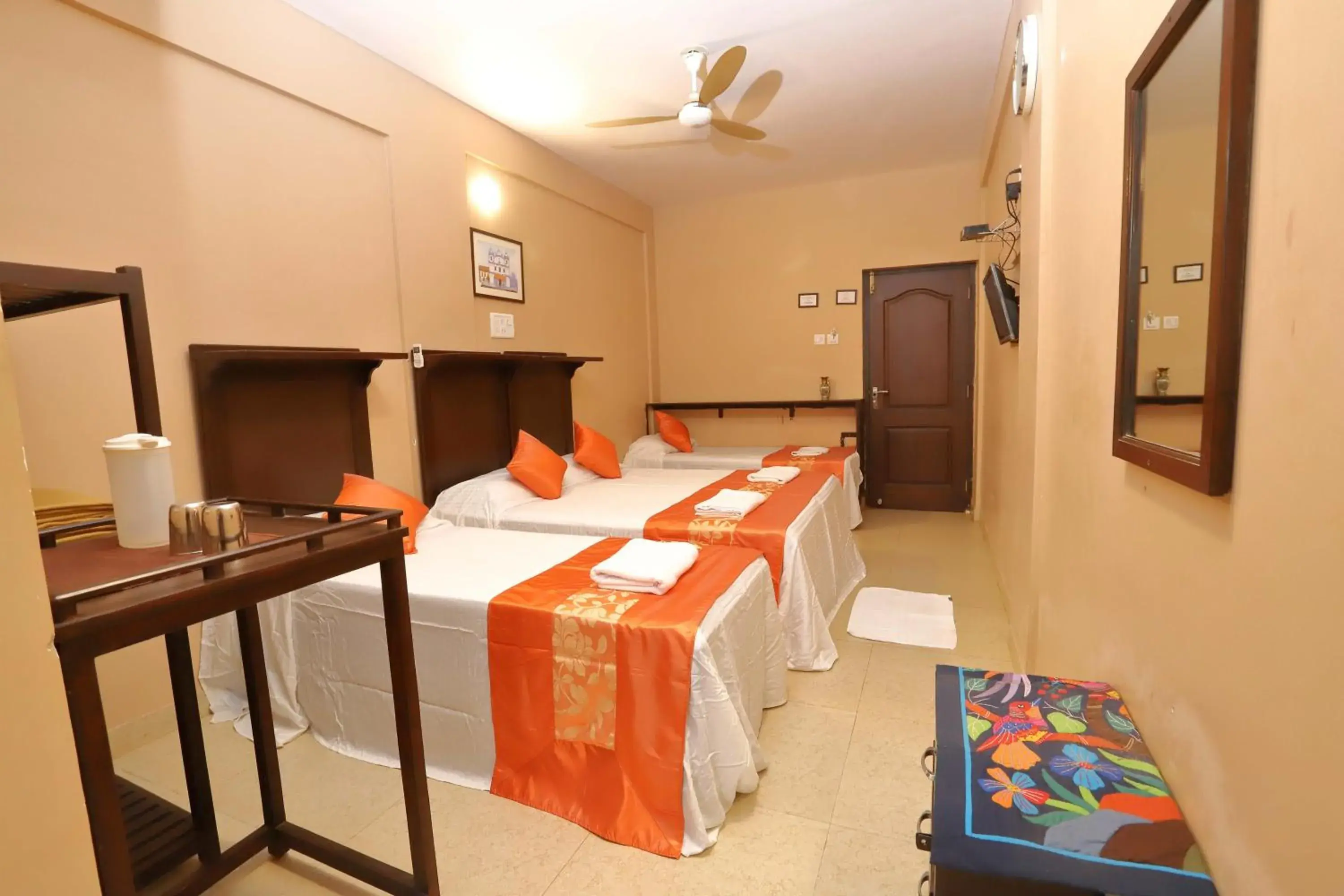 Bed in Dimar Beach Hotel Bed in Dimar Beach Hotel