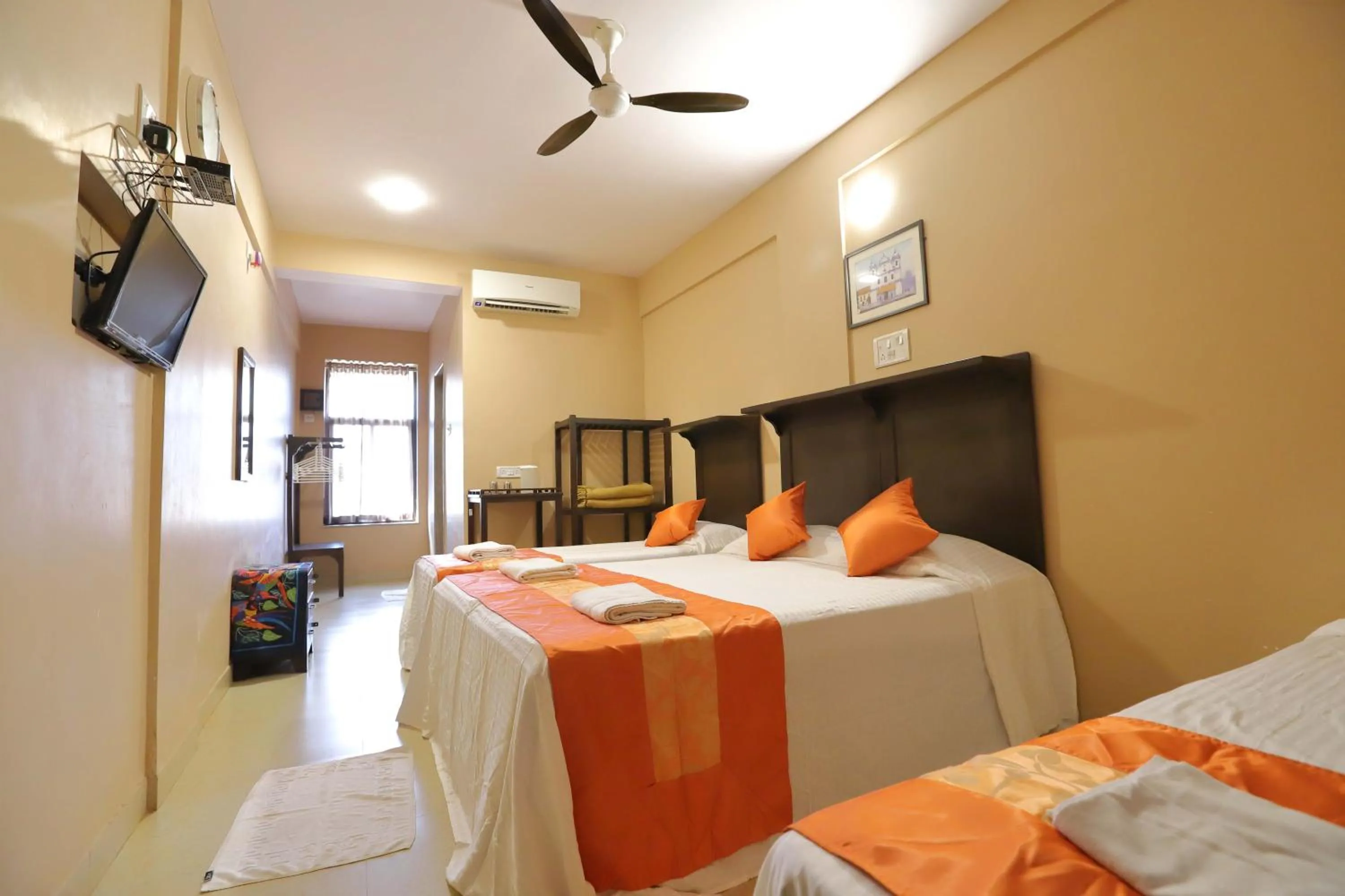 Bed in Dimar Beach Hotel