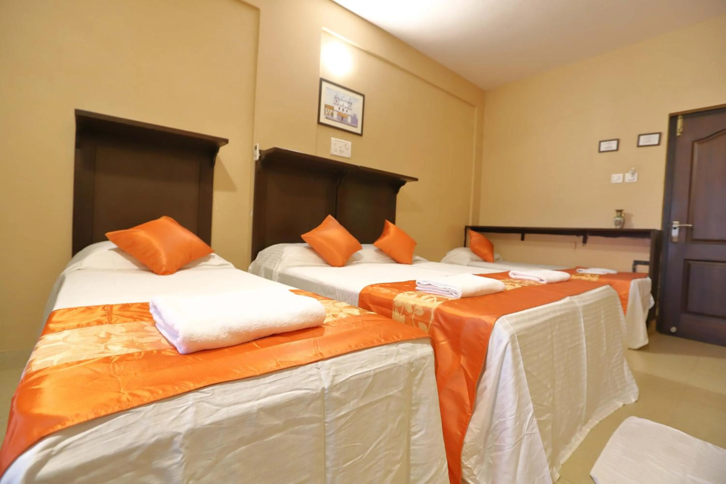 Bed in Dimar Beach Hotel