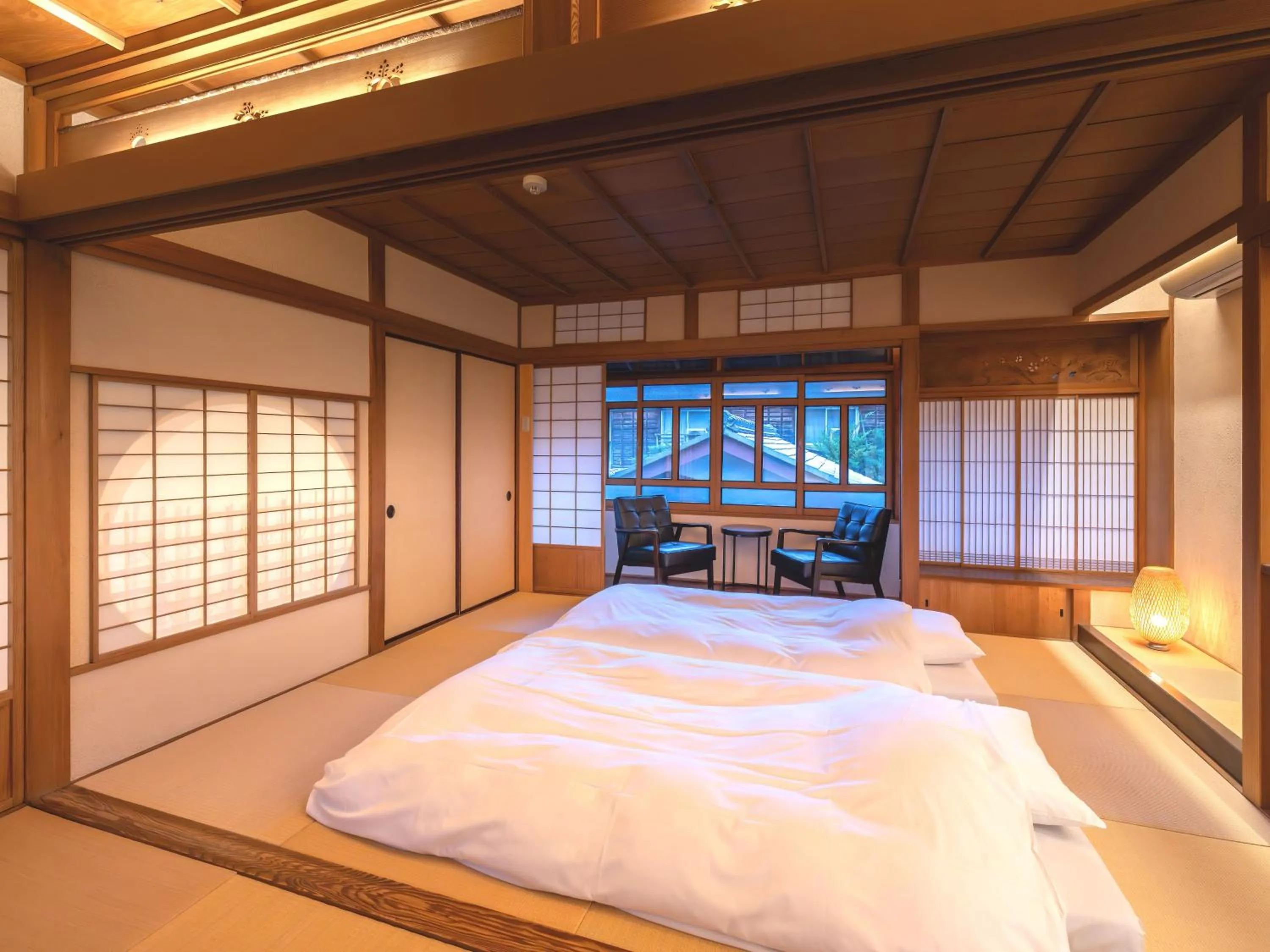 Photo of the whole room, Bed in Machiya Hotel oyado baison