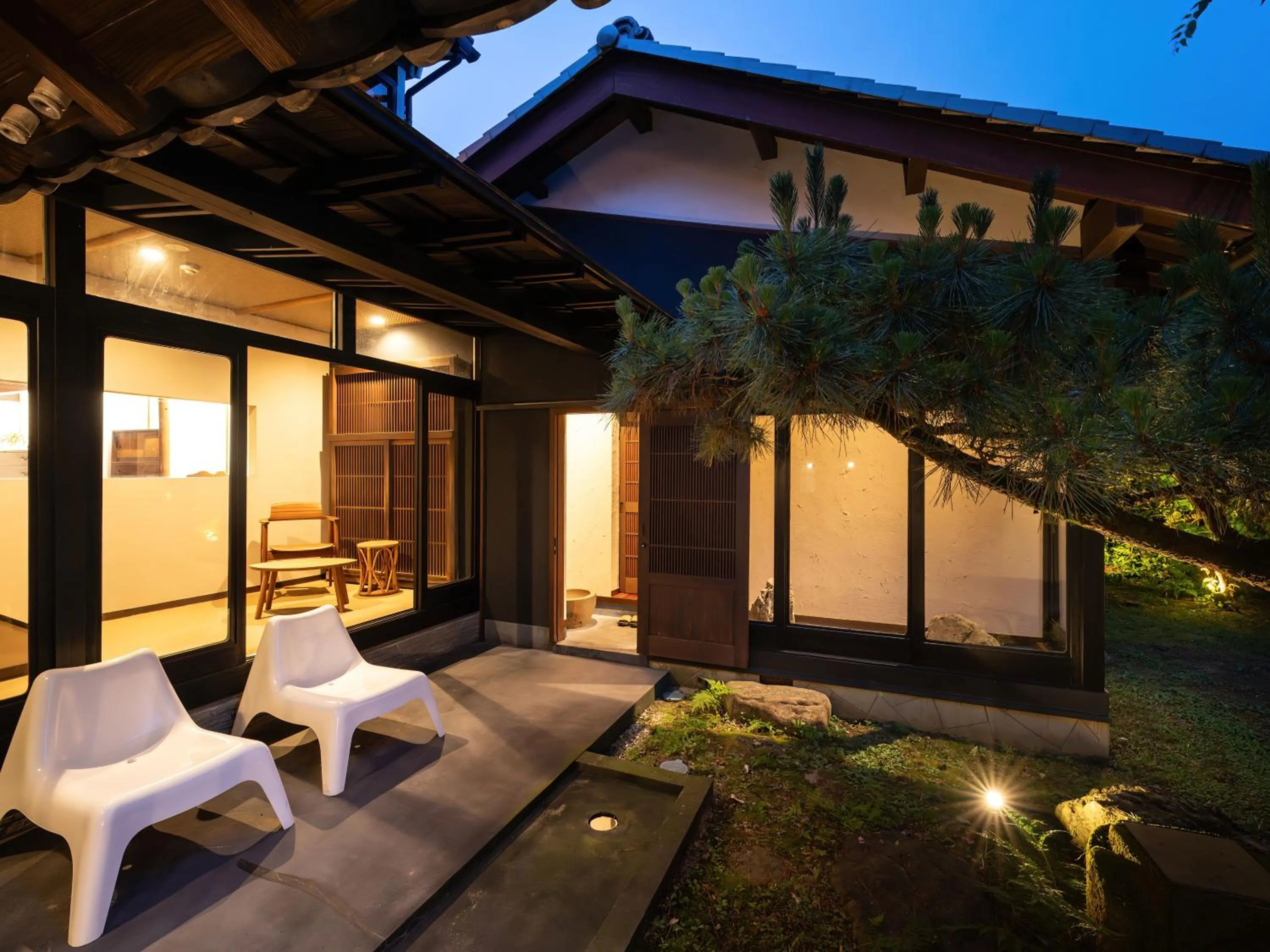 Garden in Machiya Hotel oyado baison